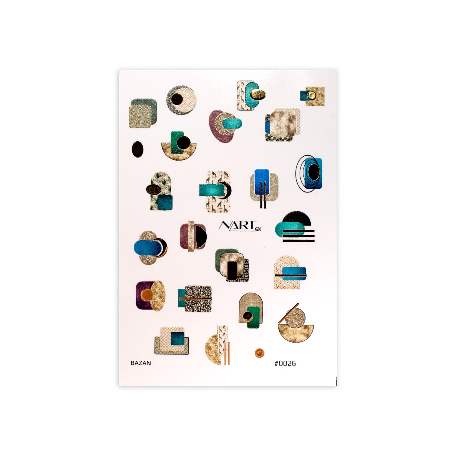 Sticker Nailart - STB0026 - Nail Art Kits & Accessories - noliashop.com 1