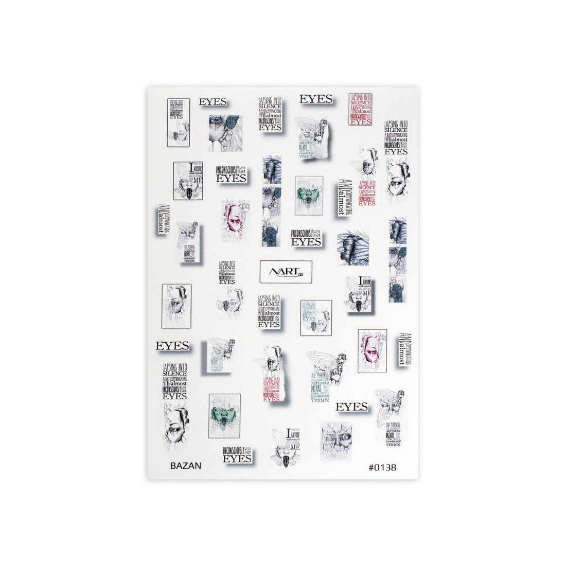 Sticker Nailart - STB0138 - Nail Art Kits & Accessories - noliashop.com 1