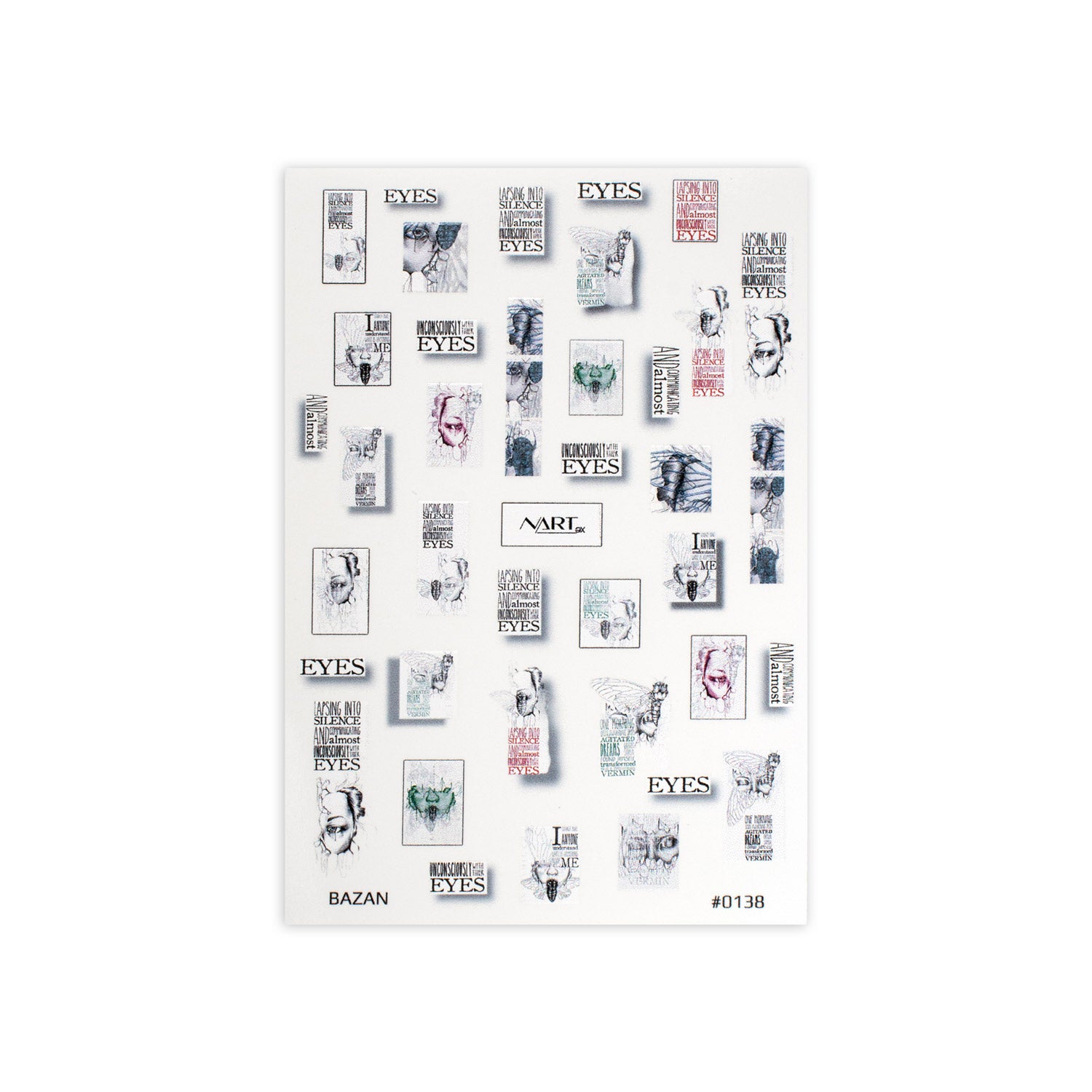 Sticker Nailart - STB0138 - Nail Art Kits & Accessories - noliashop.com 1