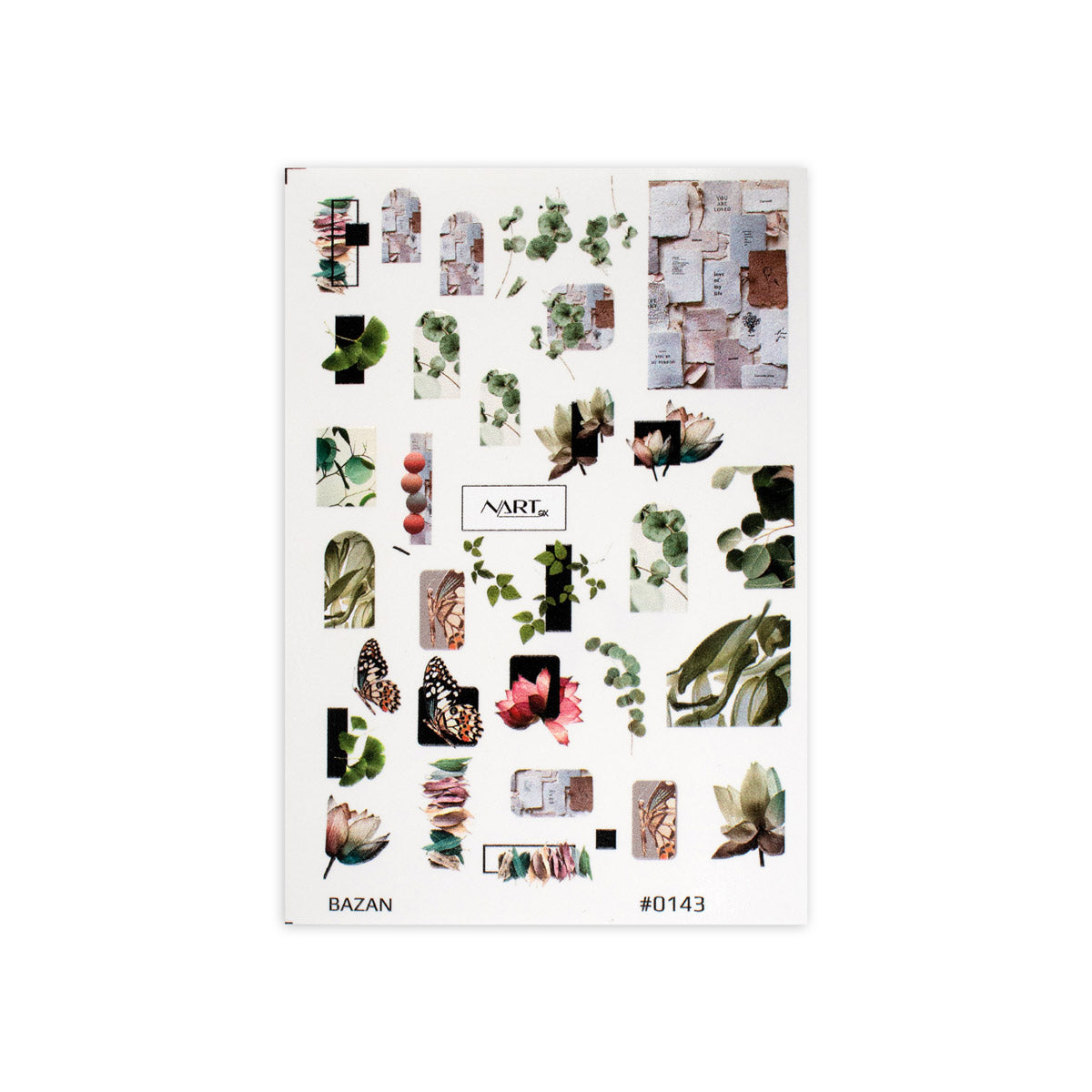 Sticker Nailart - STB0143 - Nail Art Kits & Accessories - noliashop.com 1