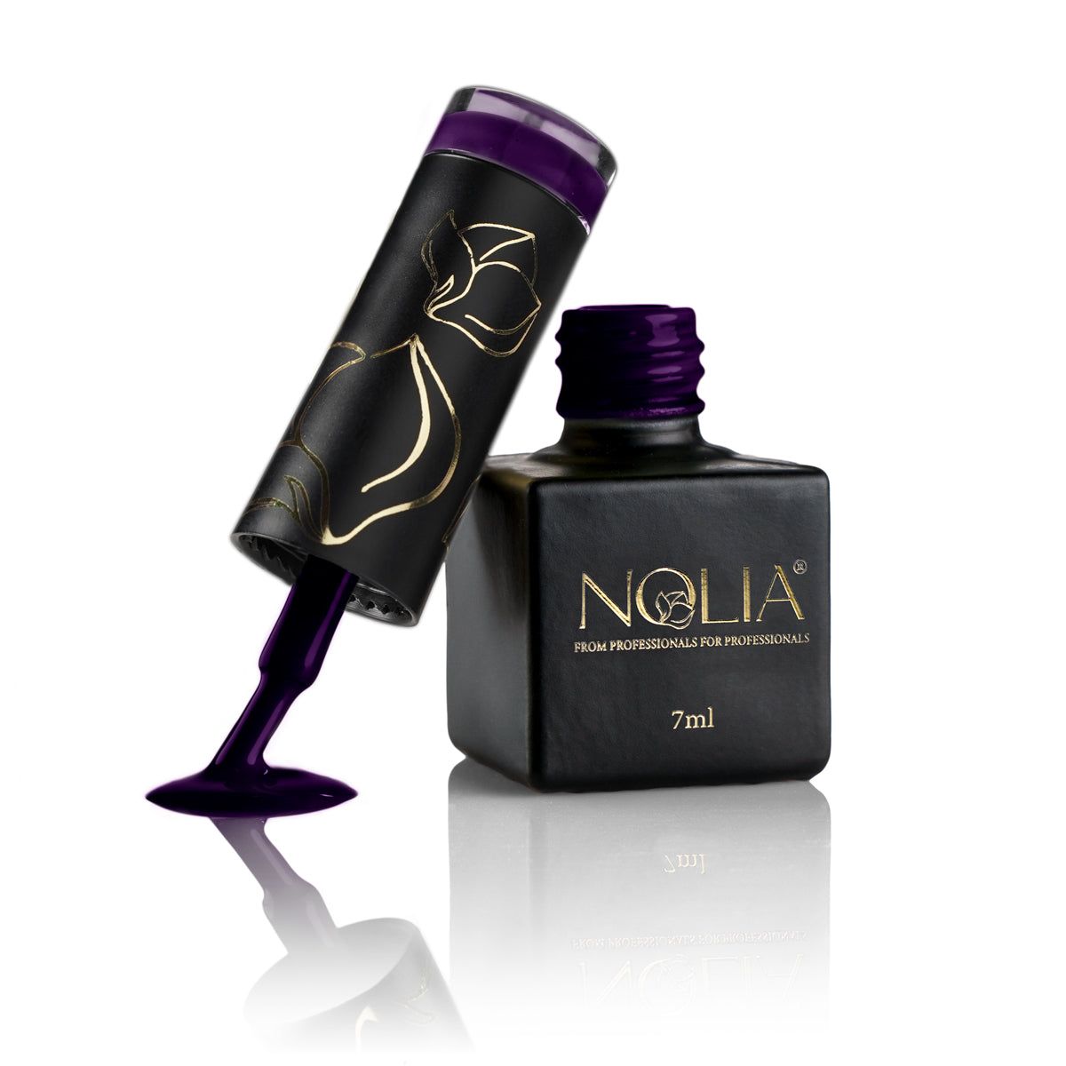 Gellack A162 - EGGPLANT - Nail Polishes - noliashop.com 1