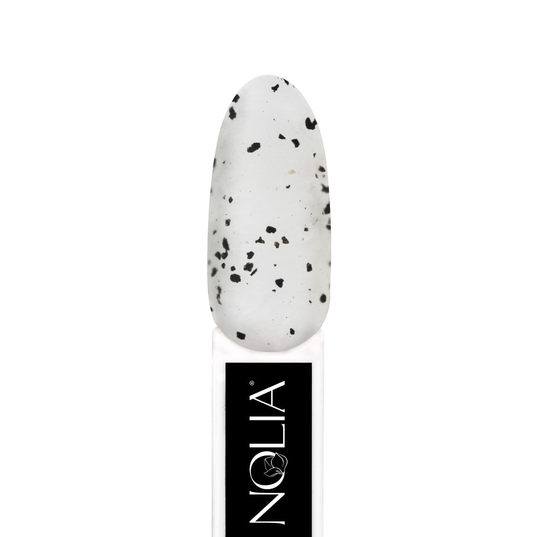 Black Flakes Matte - Nail Polishes- noliashop.com 2