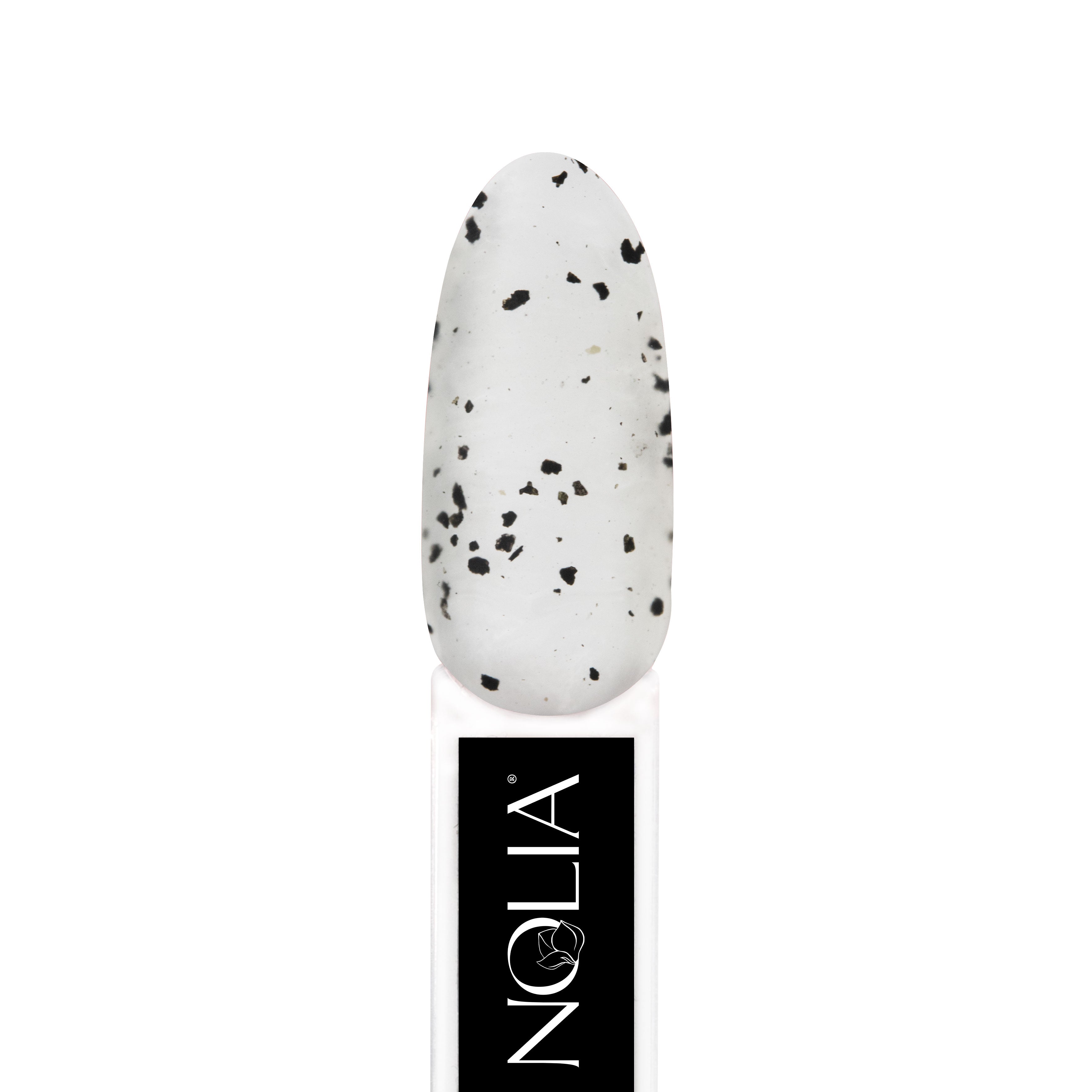 Black Flakes Matte - Nail Polishes- noliashop.com 2