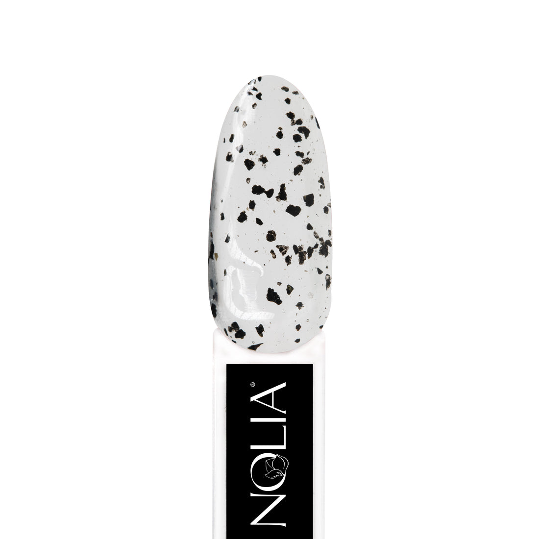 Black Flakes Top - Nail Polishes- noliashop.com 2