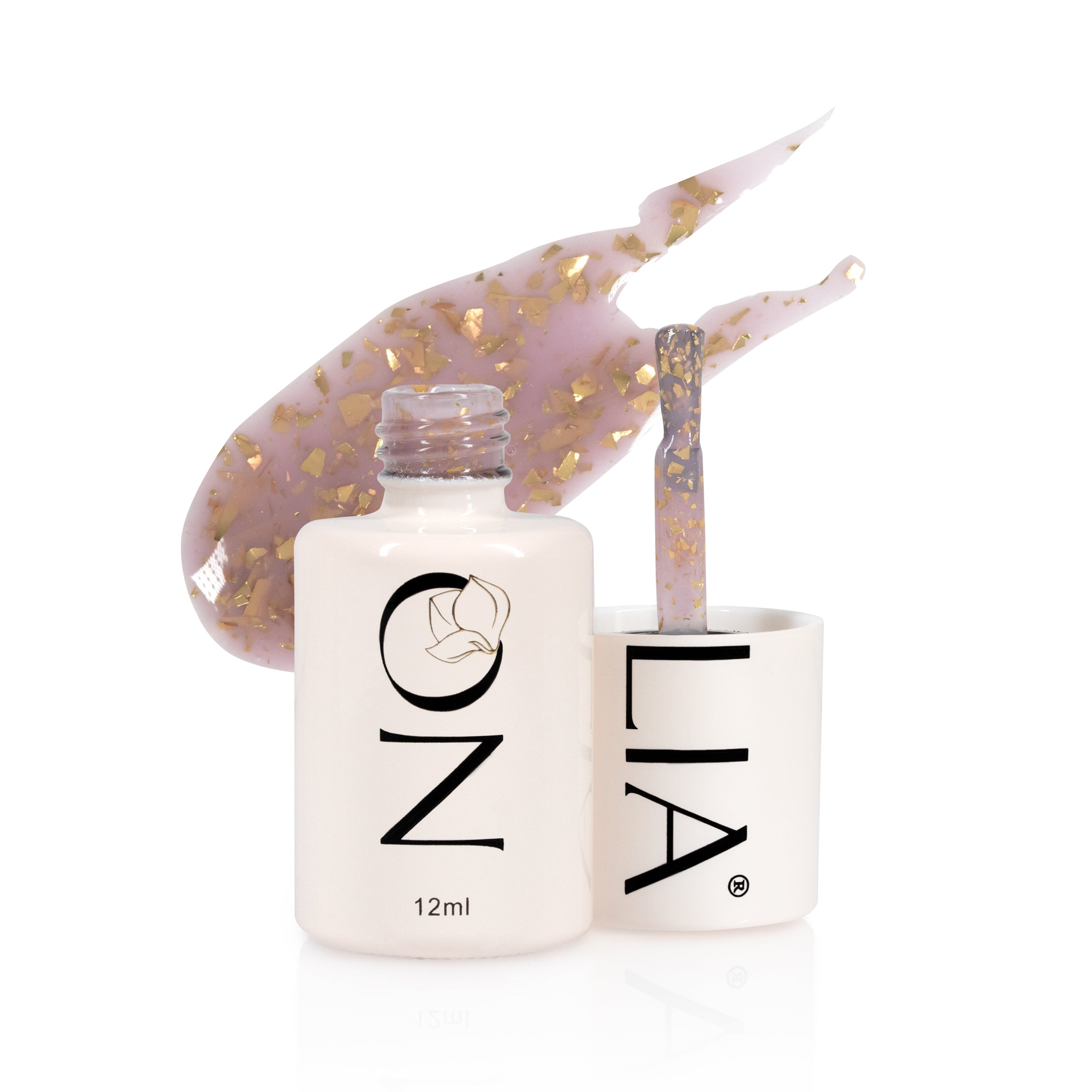 Confetti Rubber Base CRB054- PINK GOLD