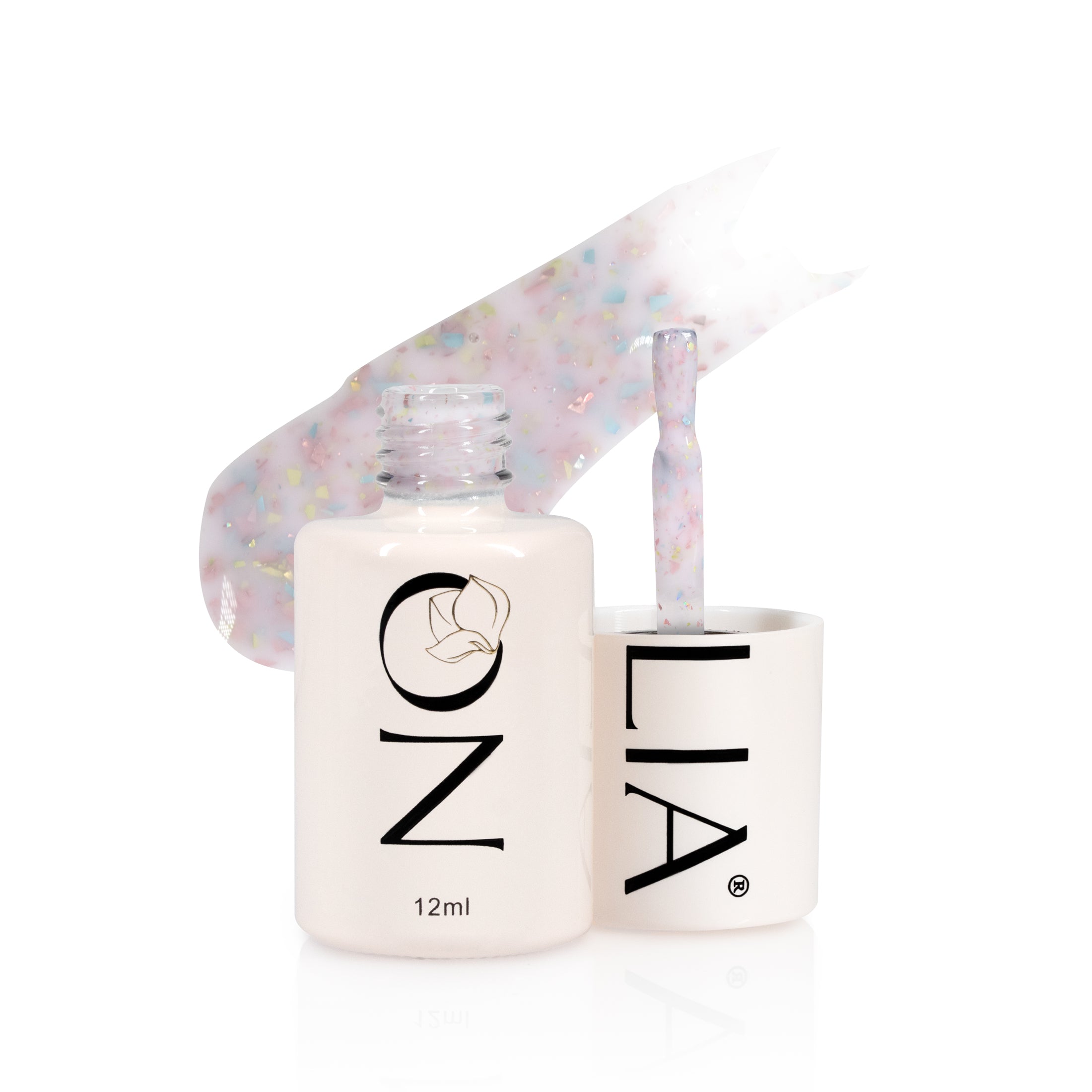 Confetti Rubber Base CRB177- PINK