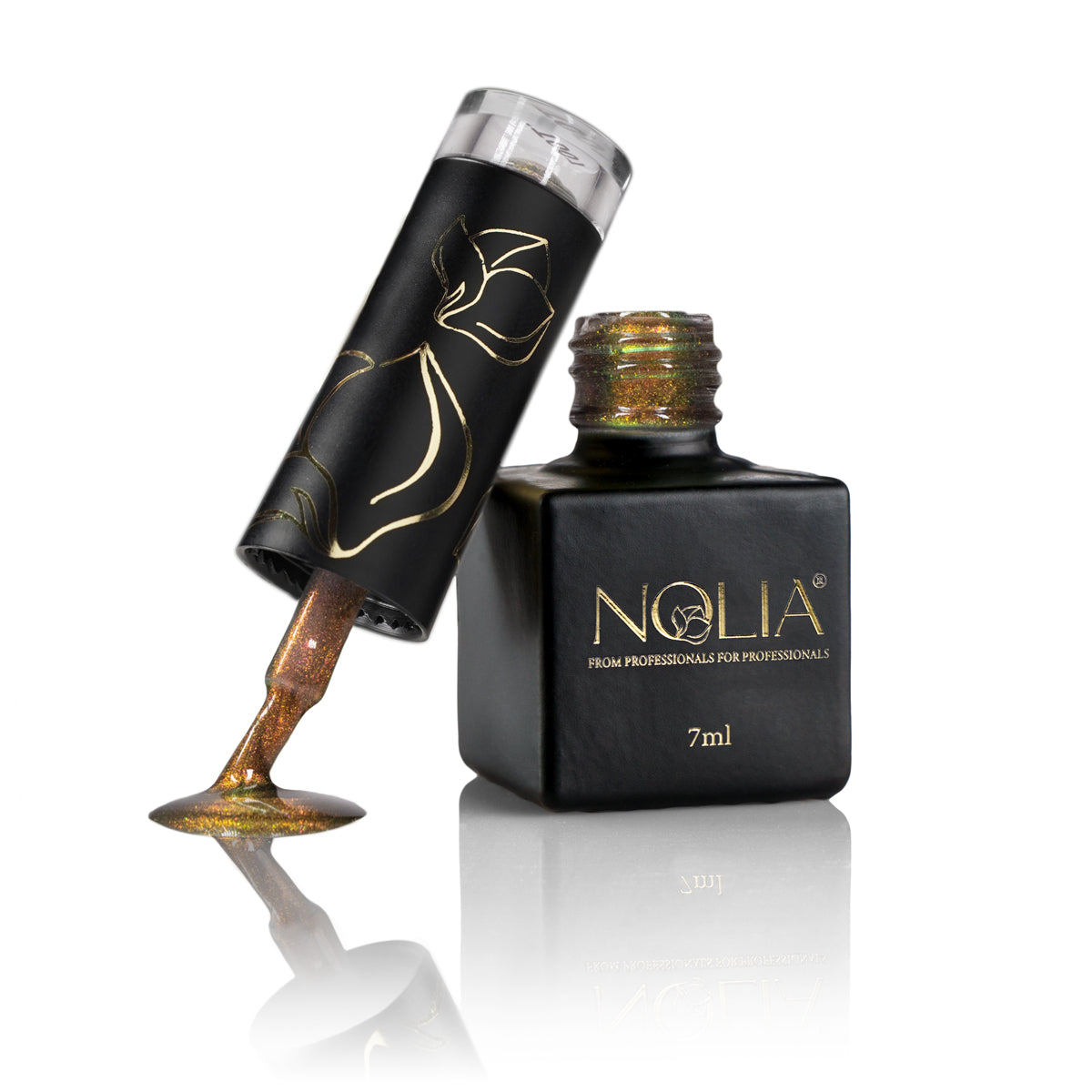 Gellack CT7 - CAT-EYE BRONZE - Nail Polishes - noliashop.com 1
