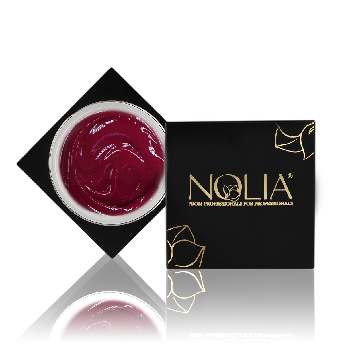 Mousse Rainbow - GARNET 15/50ml- Nails - noliashop.com 1