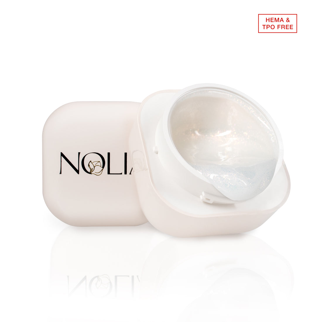 GlitterGlow Gel - HEAVENLY WHITE - HEMA & TPO FREE