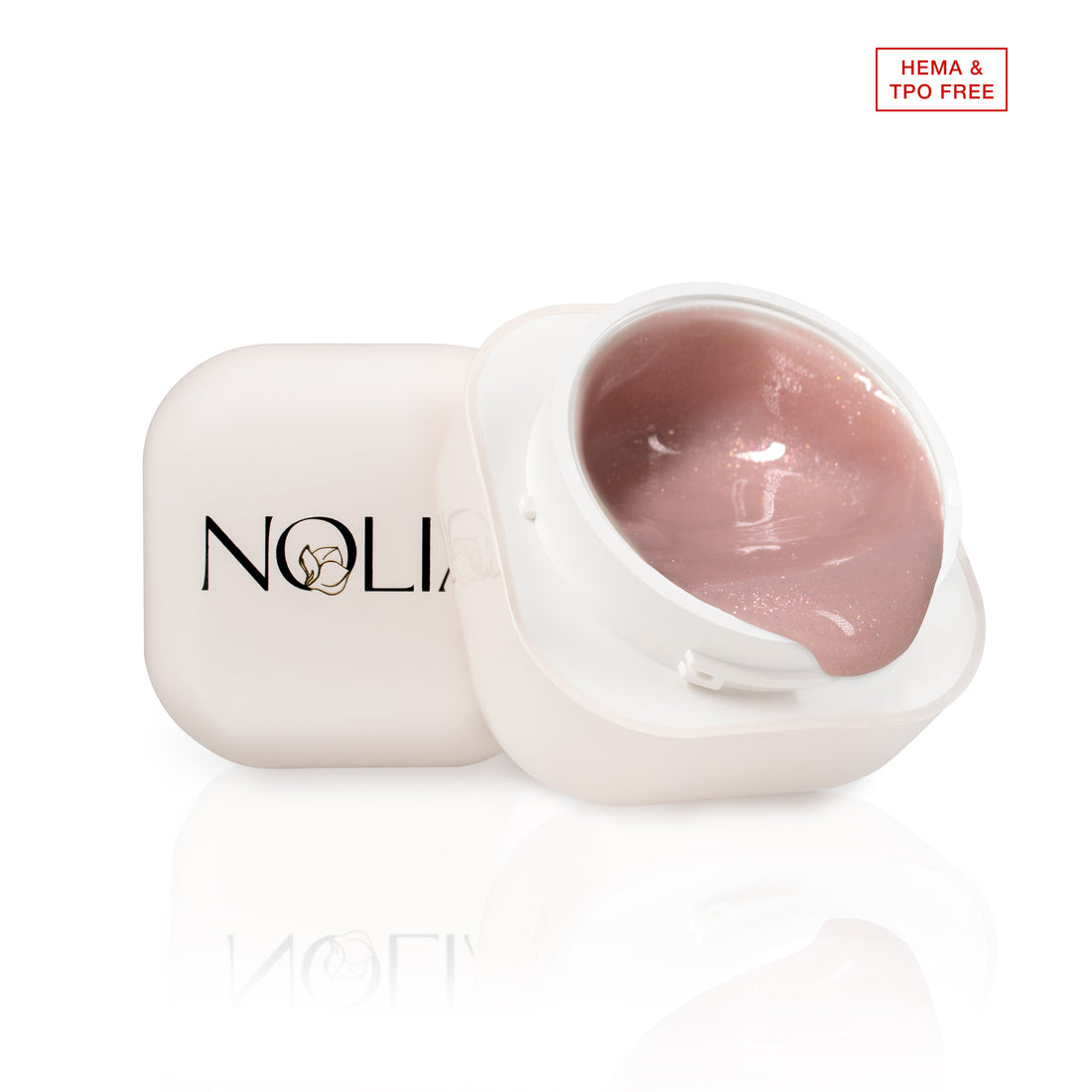 GlitterGlow Gel - CATTLEYA BROWN - HEMA & TPO FREE