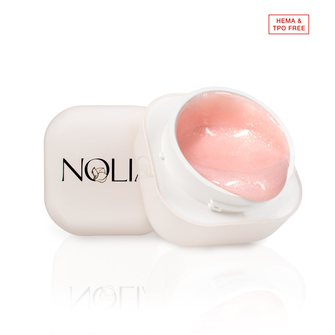 GlitterGlow Gel - GRATITUDE PEACH - HEMA & TPO FREE