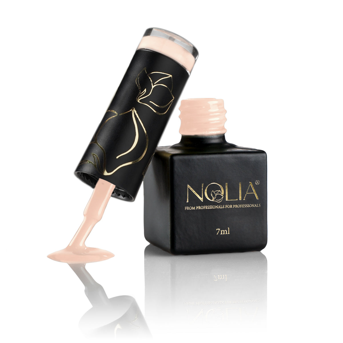 Gellack Lumina Nudes - LN21 - PEACH - Nail Polishes - noliashop.com 3