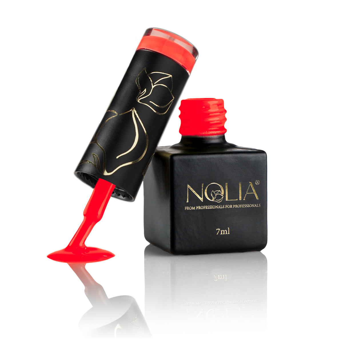 Gellack N64 - NEON STRAWBERRY - Nail Polishes - noliashop.com 1