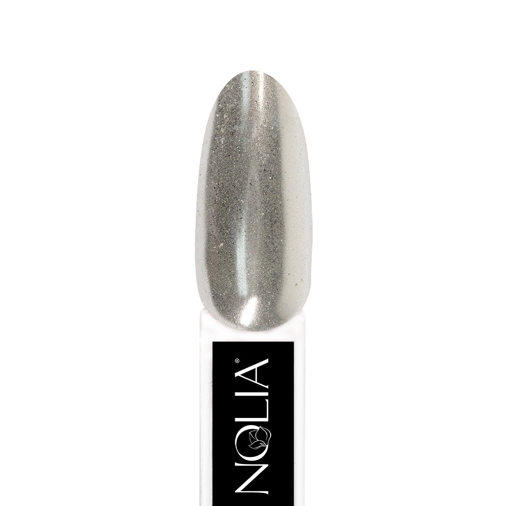 Mirror Powder Stick NAB02 - METALLIC SILVER - Nail Art Kits & Accessories - noliashop.com 3