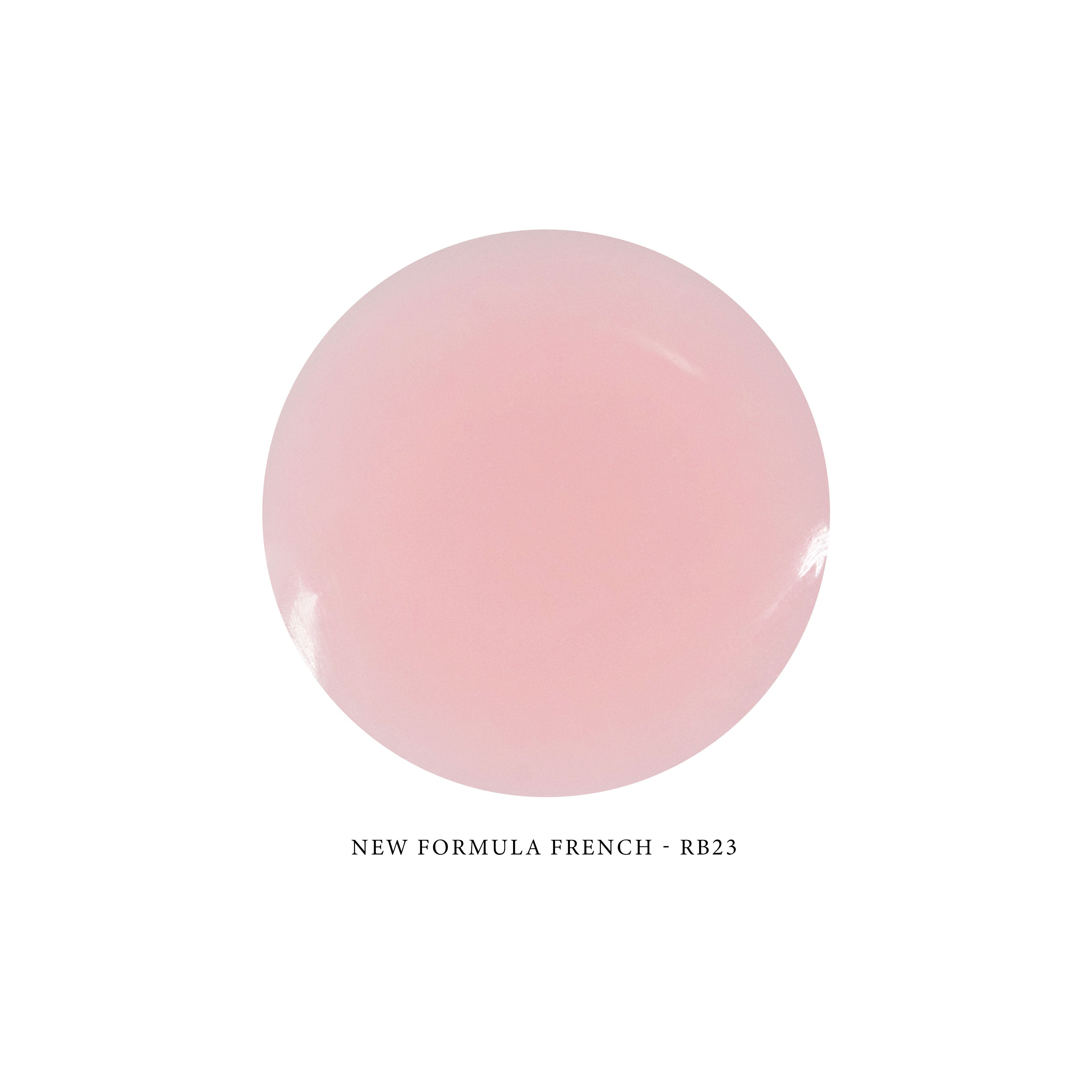 NEW FORMULA French Rubber Base RB23 - PORCELAINE