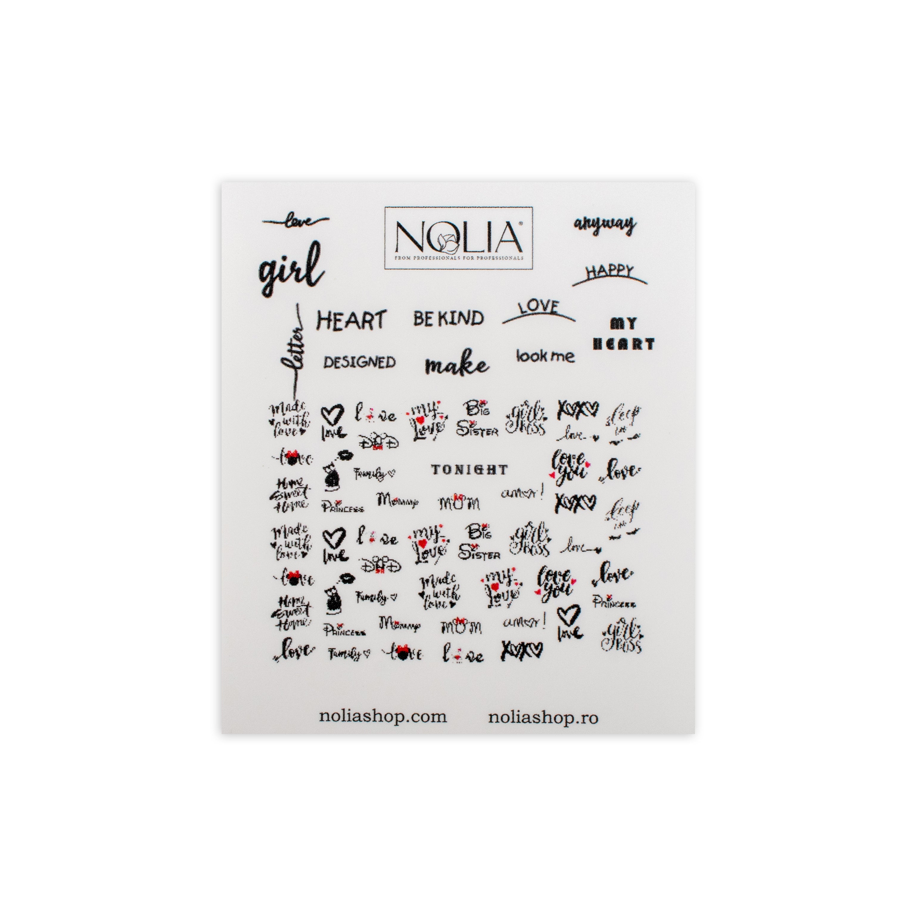 Sticker Nailart - ST055 - Nail Art Kits & Accessories - noliashop.com 1