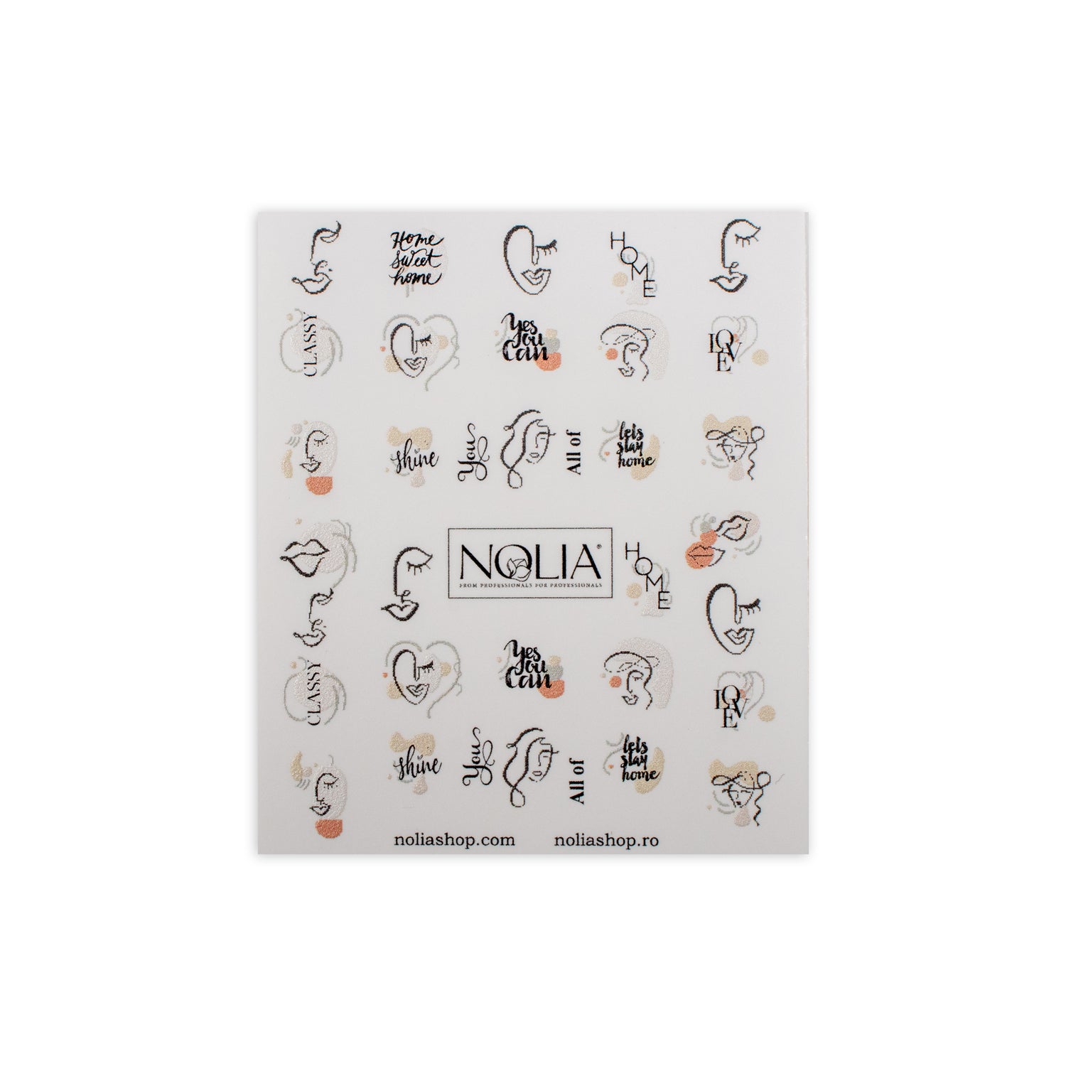 Sticker Nailart - ST180 - Nail Art Kits & Accessories - noliashop.com 1