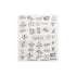 Sticker Nailart - ST211 - Nail Art Kits & Accessories - noliashop.com 1