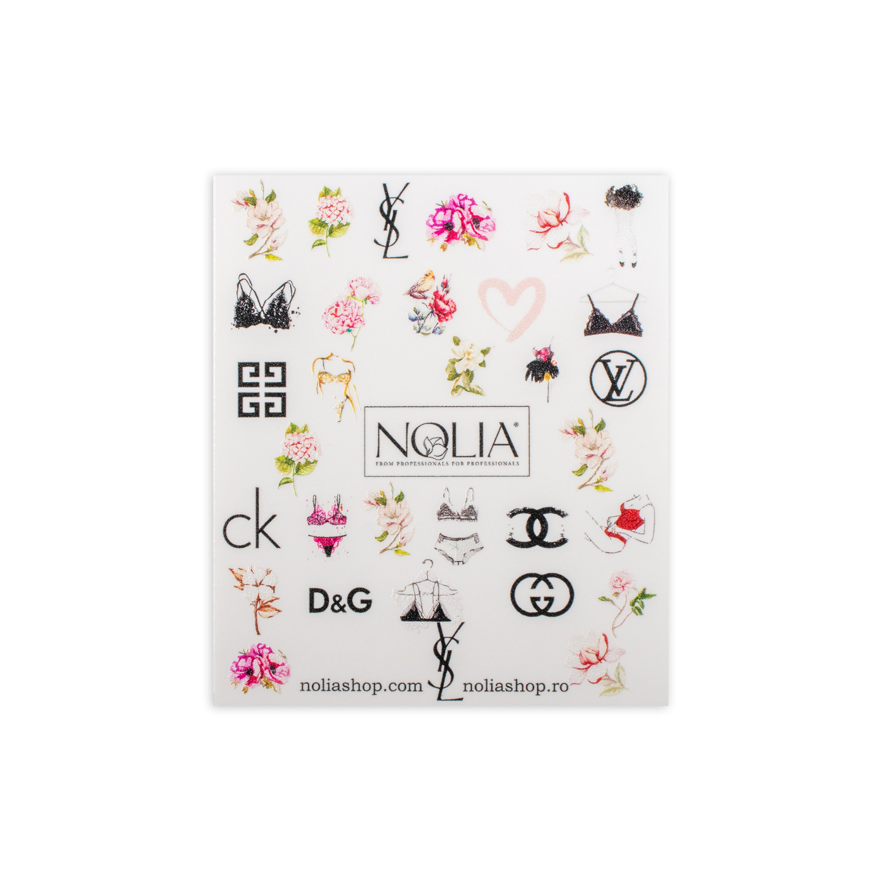 Sticker Nailart - ST222 - Nail Art Kits & Accessories - noliashop.com 1