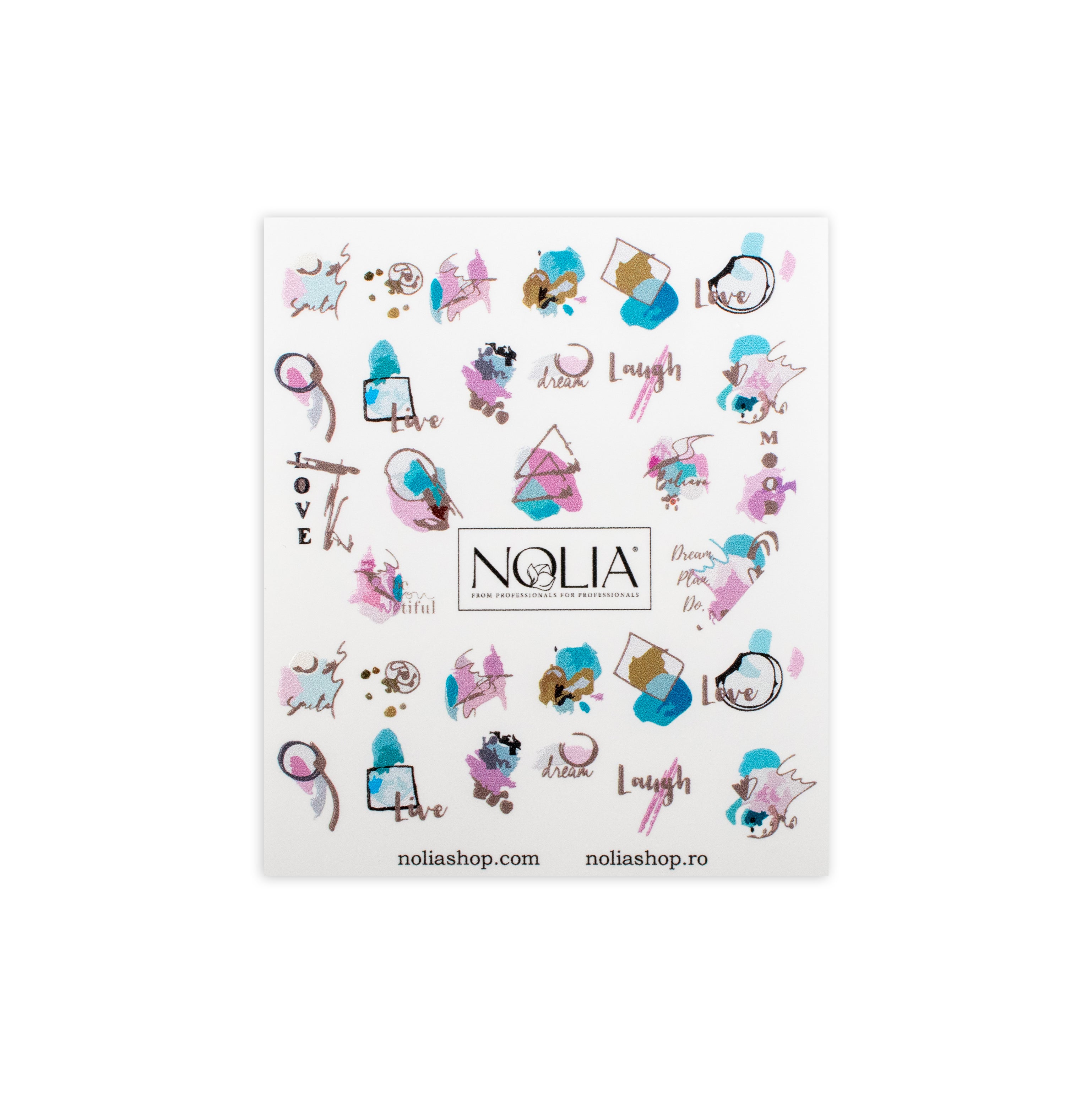 Sticker Nailart - ST244 - Nail Art Kits & Accessories - noliashop.com 1