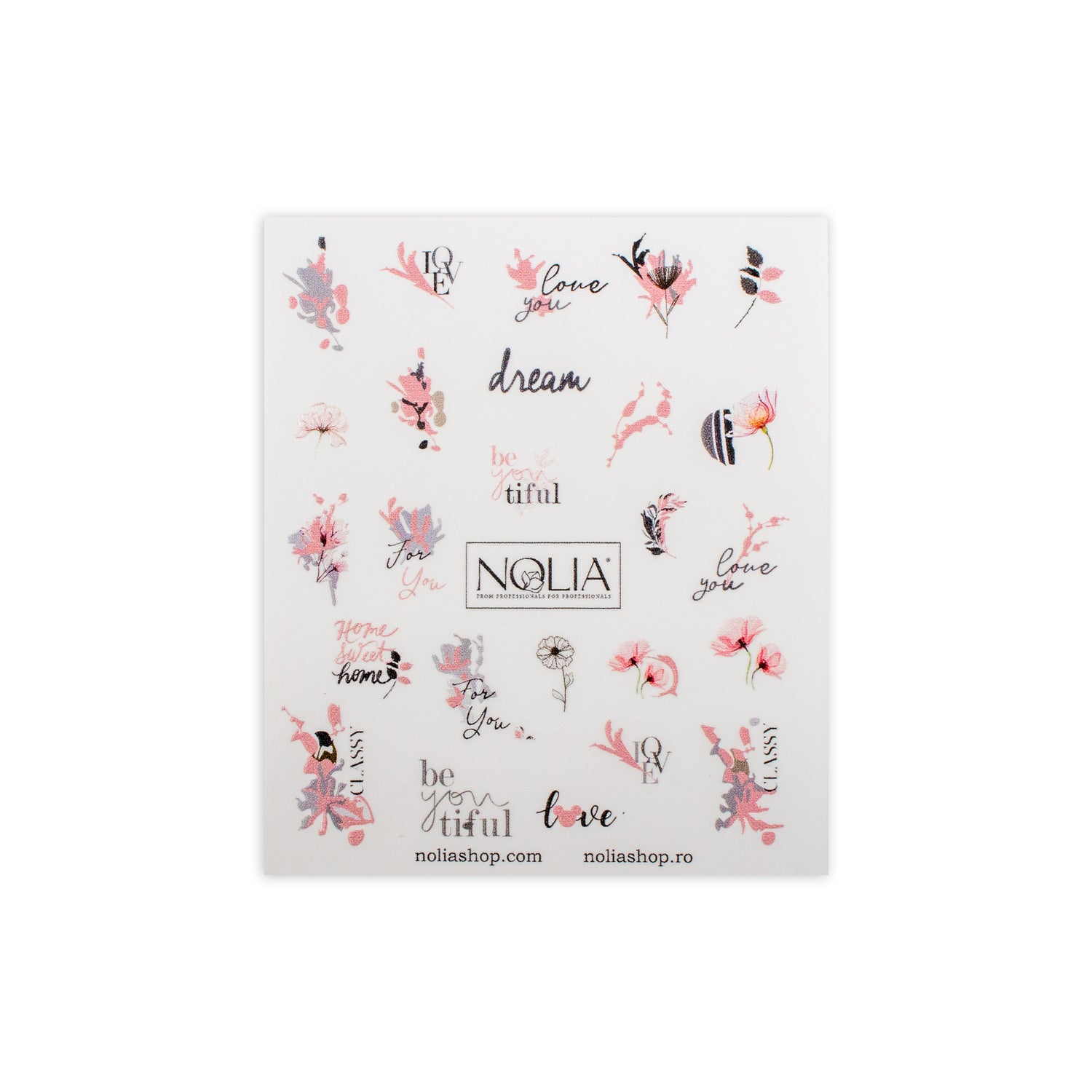 Sticker Nailart - ST245 - Nail Art Kits & Accessories - noliashop.com 1