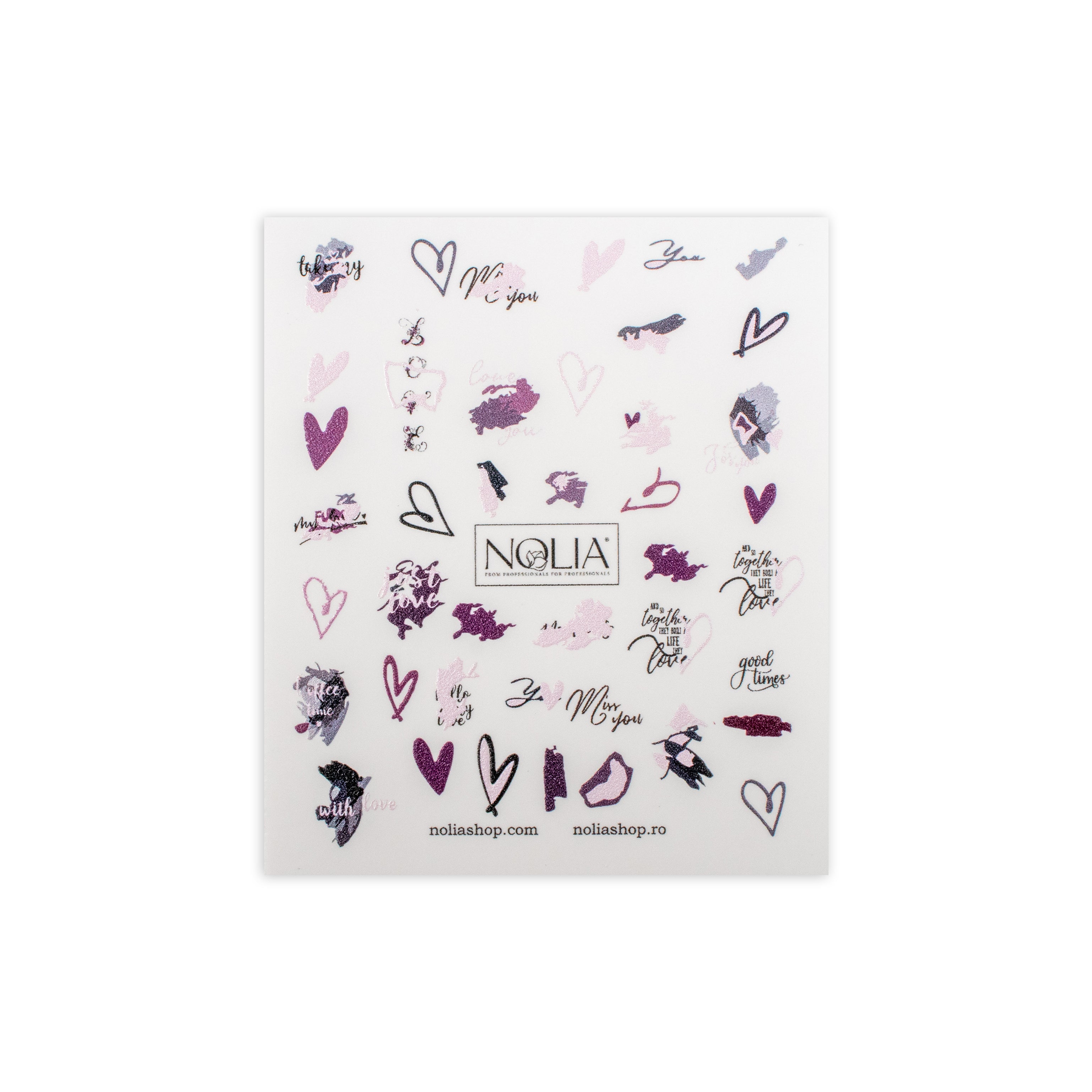 Sticker Nailart - ST246 - Nail Art Kits & Accessories - noliashop.com 1