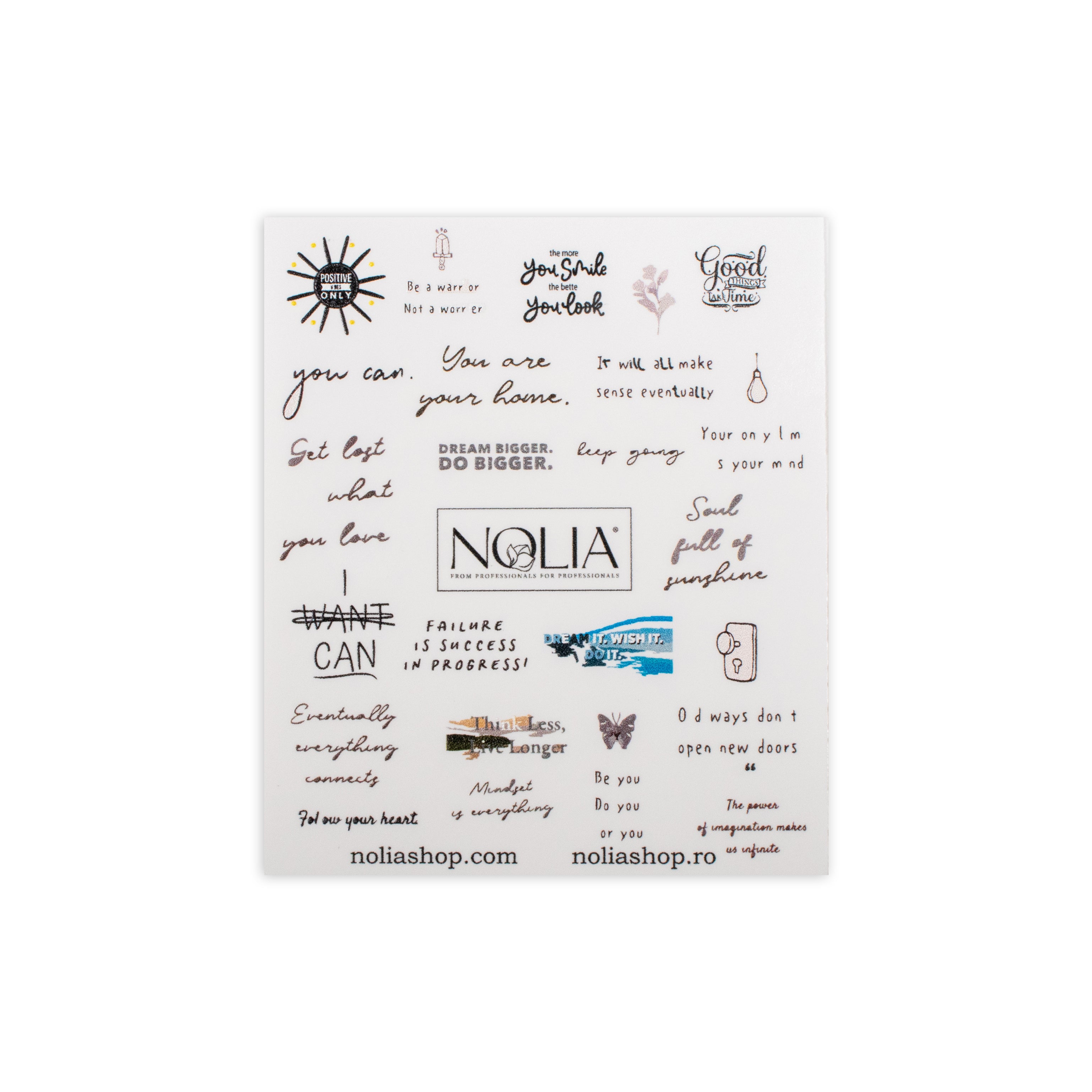Sticker Nailart - ST258 - Nail Art Kits & Accessories - noliashop.com 1