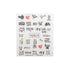 Sticker Nailart - ST259 - Nail Art Kits & Accessories - noliashop.com 1