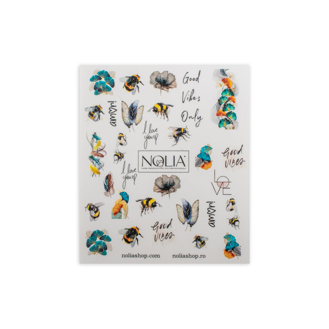 Sticker Nailart - ST268 - Nail Art Kits & Accessories - noliashop.com 1