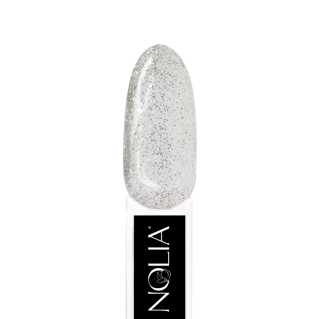 Silver Glitter Top Coat - Nail Polishes - noliashop.com 1