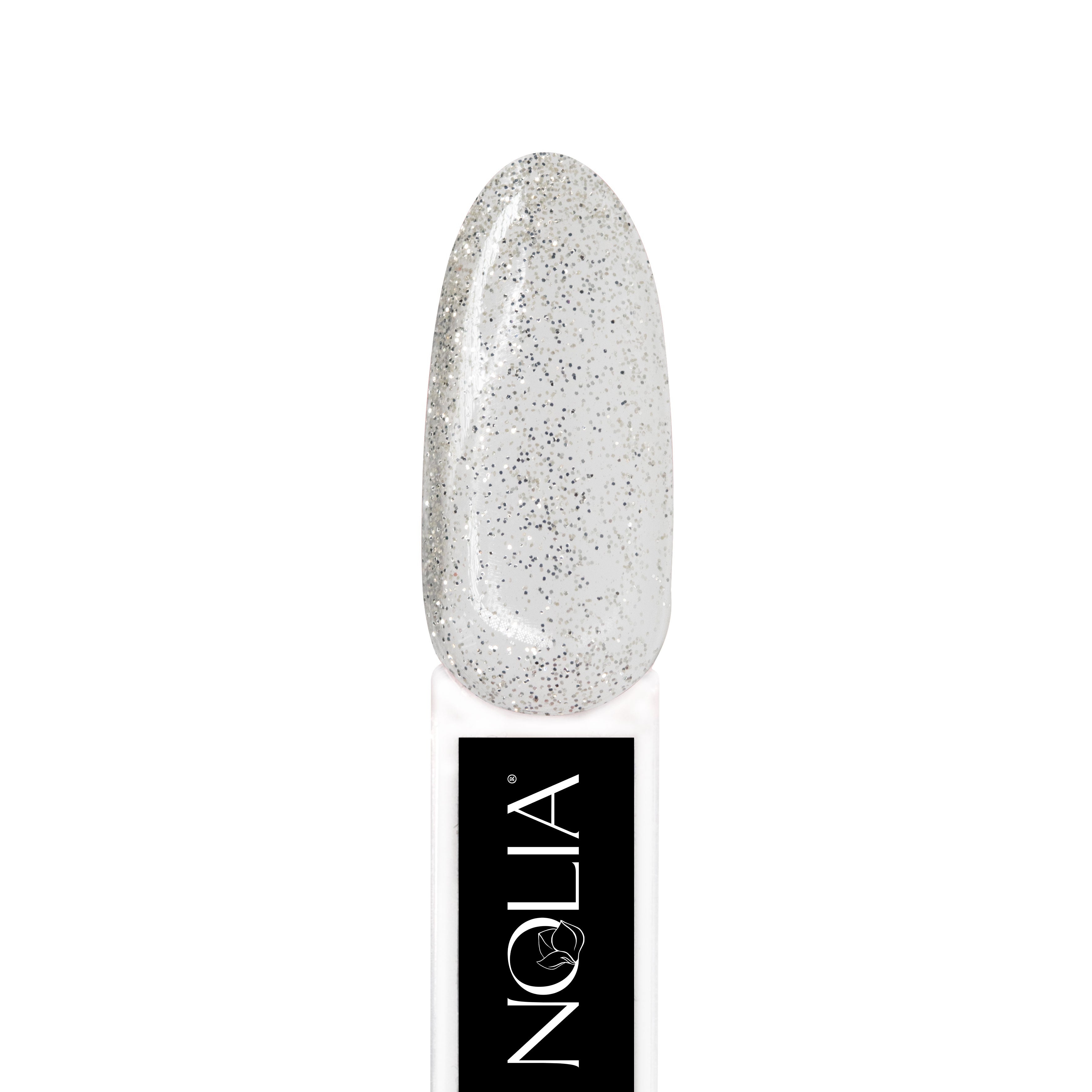 Silver Glitter Top Coat - Nail Polishes - noliashop.com 1