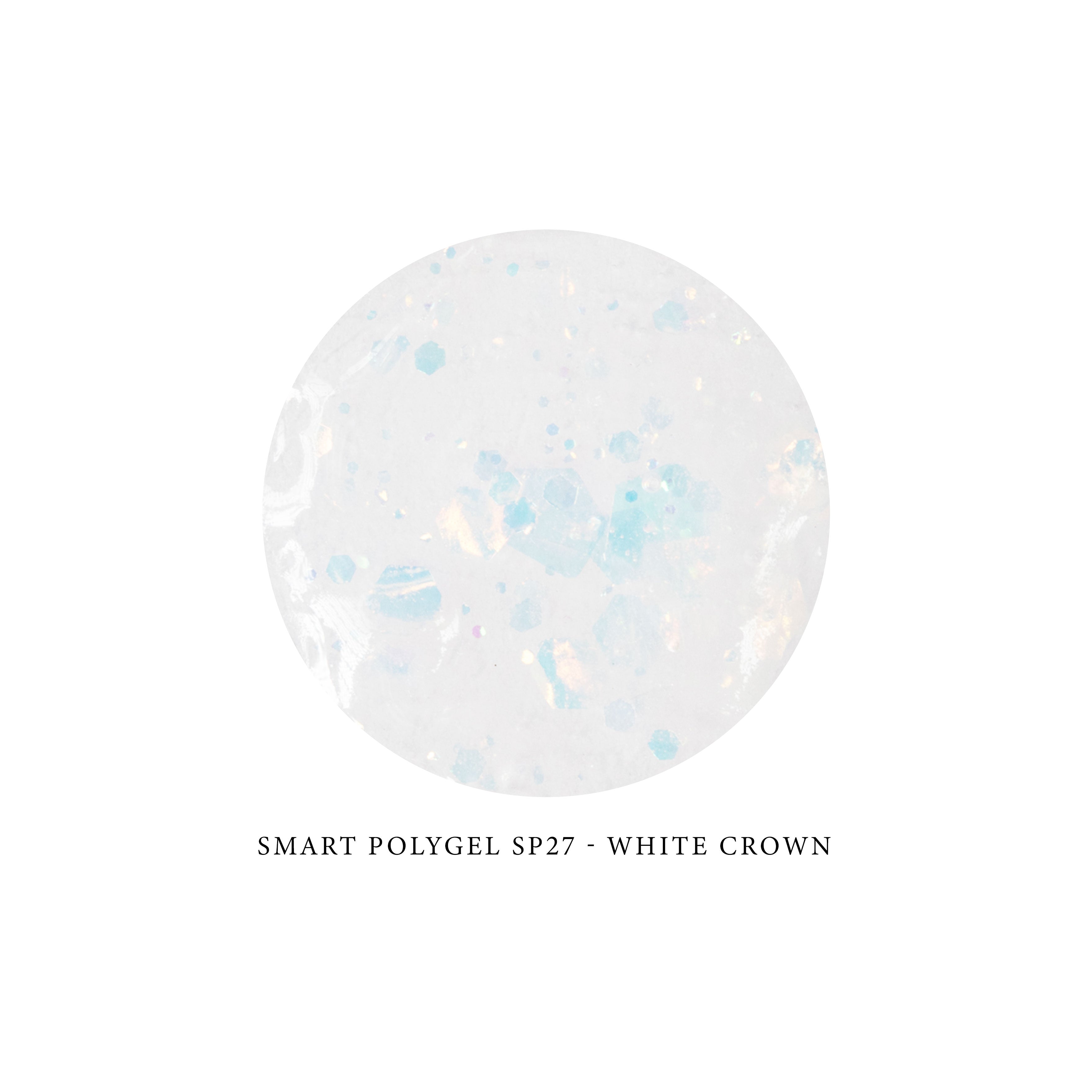 Smart Polygel SP27 - WHITE CROWN 15ml