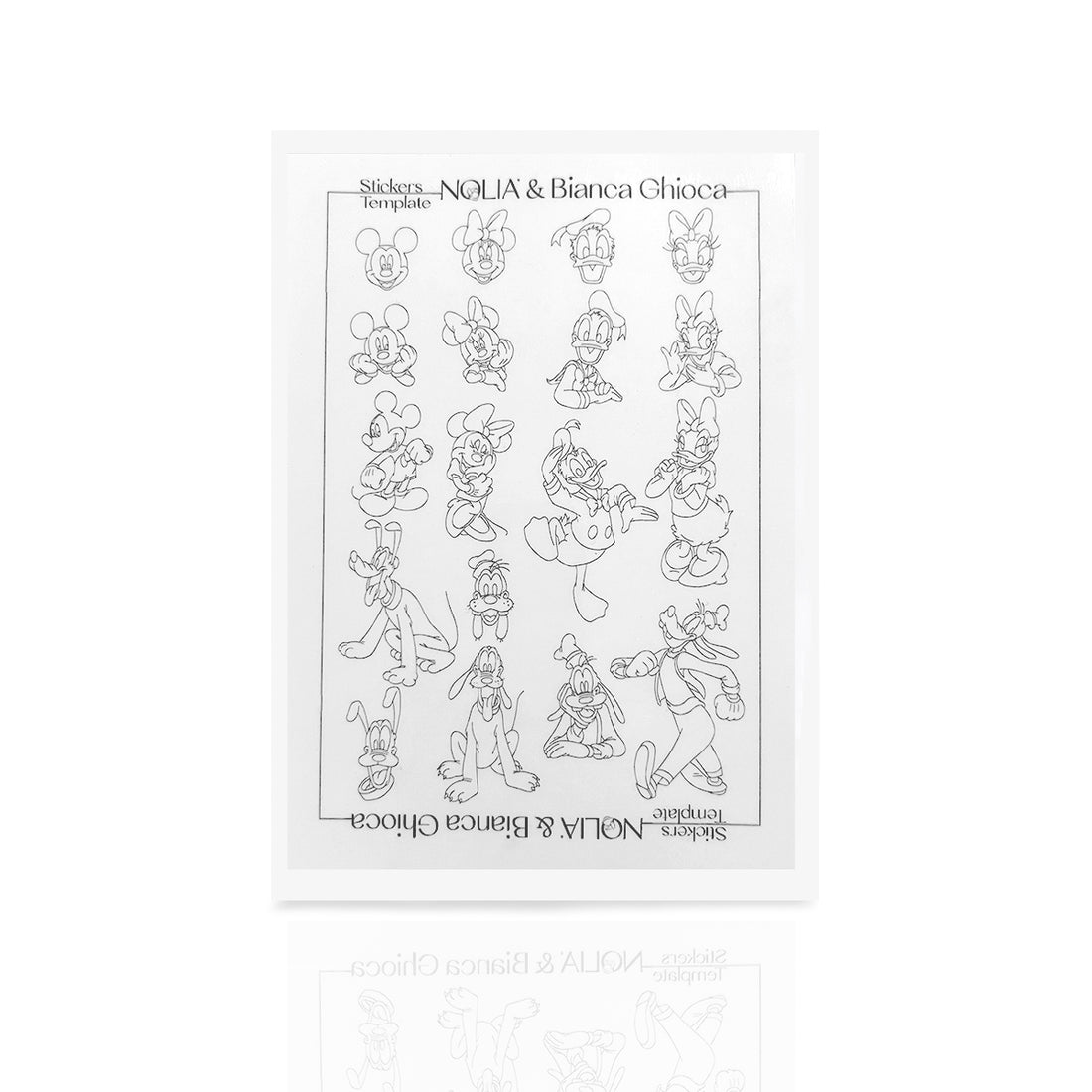 Sticker Templates - Mickey & Friends