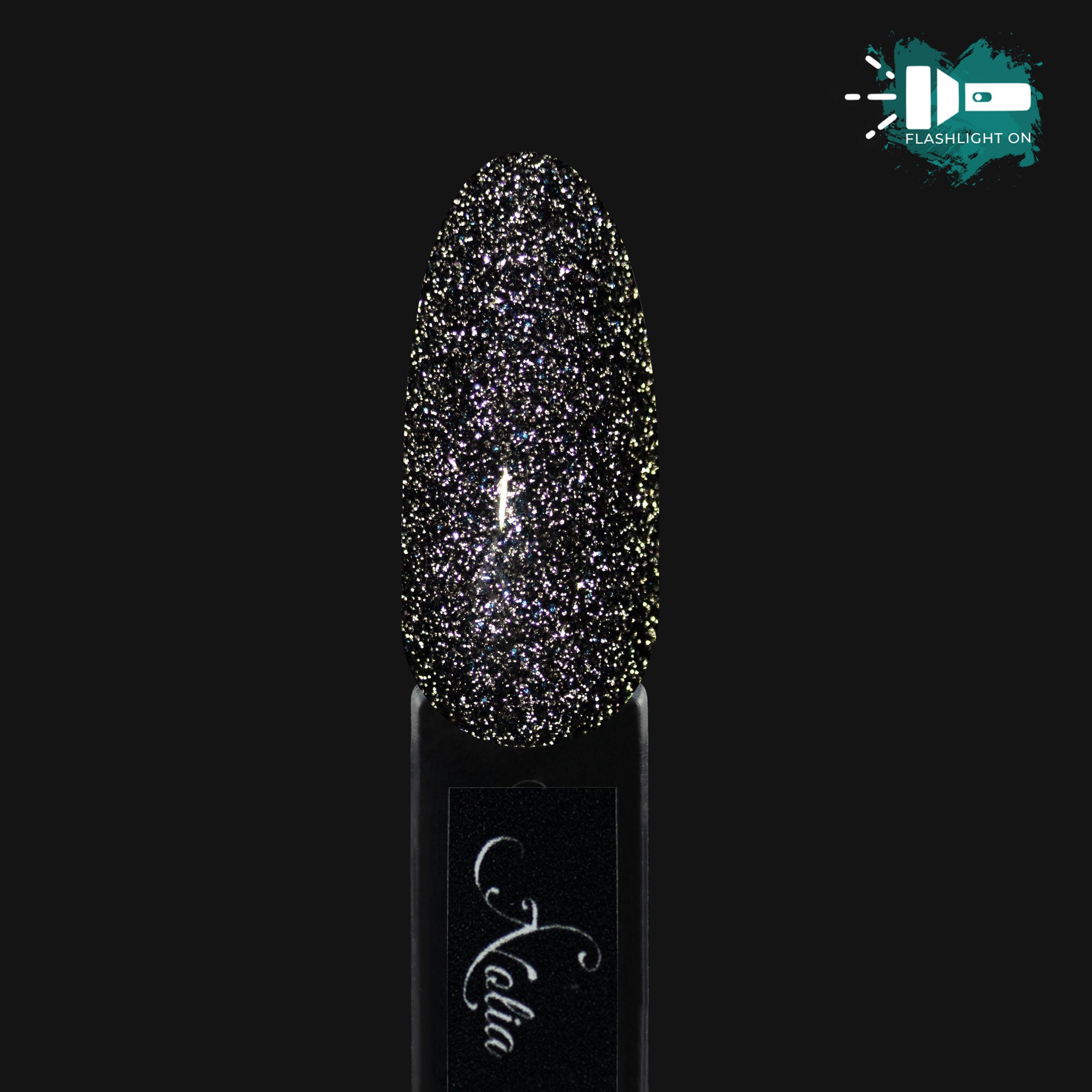 Gellack Flashy Diamond FD81- Pure Silver - Nail Polishes - noliashop.com 3
