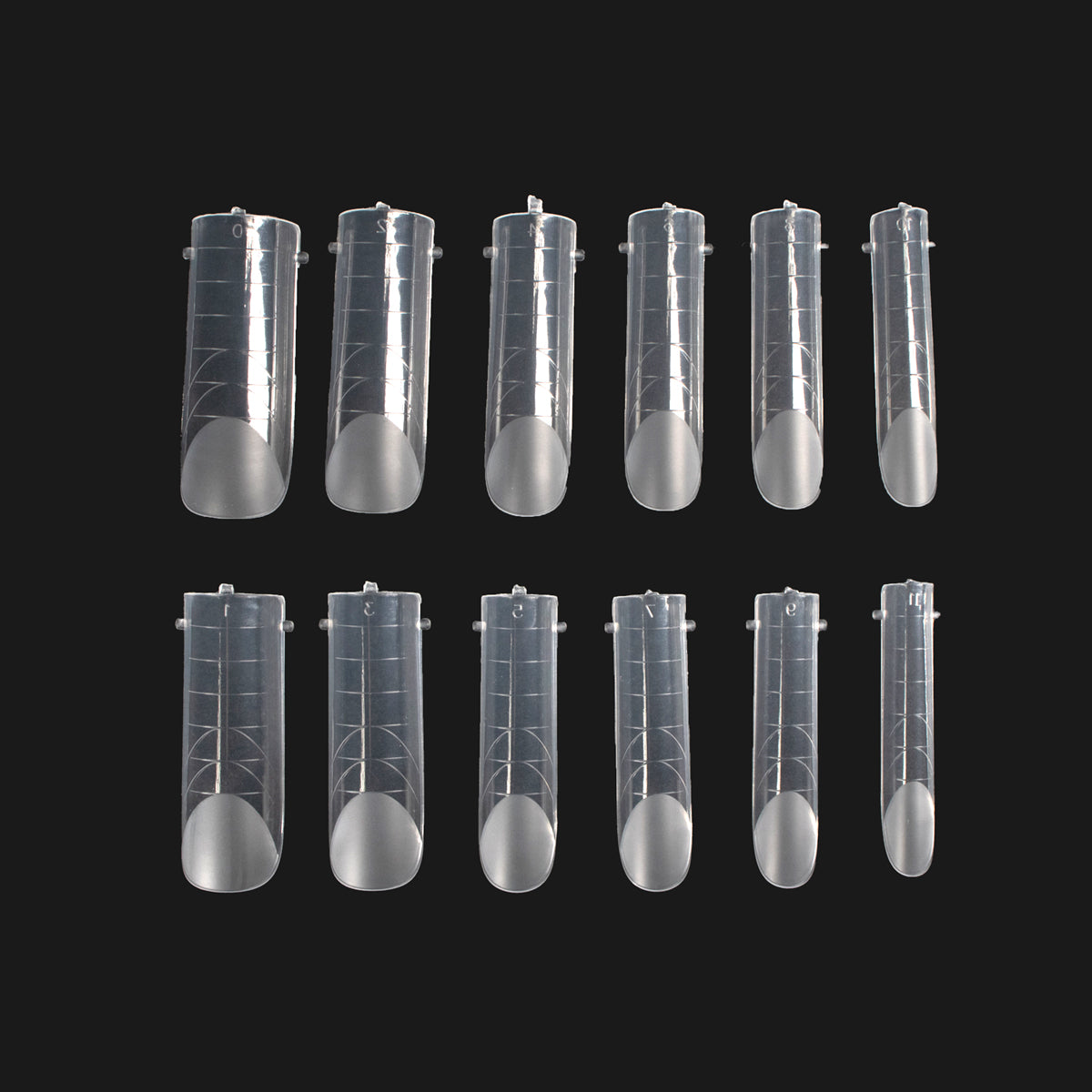 Slim - Full Cover Smart Forms - 120 pcs - Nail Tools - noliashop.com 2