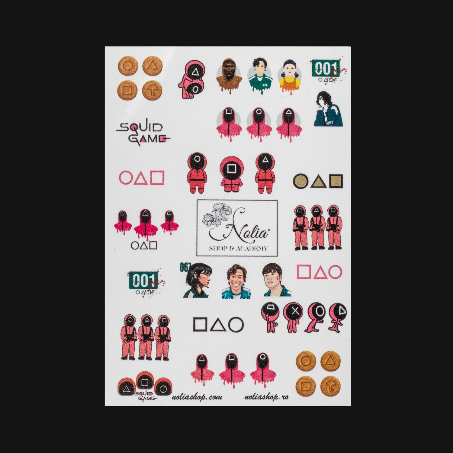 Sticker Nailart - SLD021 - Nail Art Kits & Accessories - noliashop.com 1