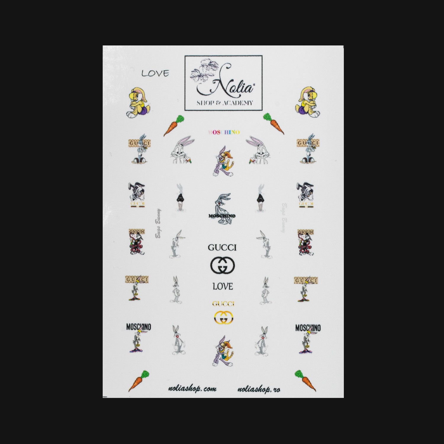 Sticker Nailart - SLD022 - Nail Art Kits & Accessories - noliashop.com 1