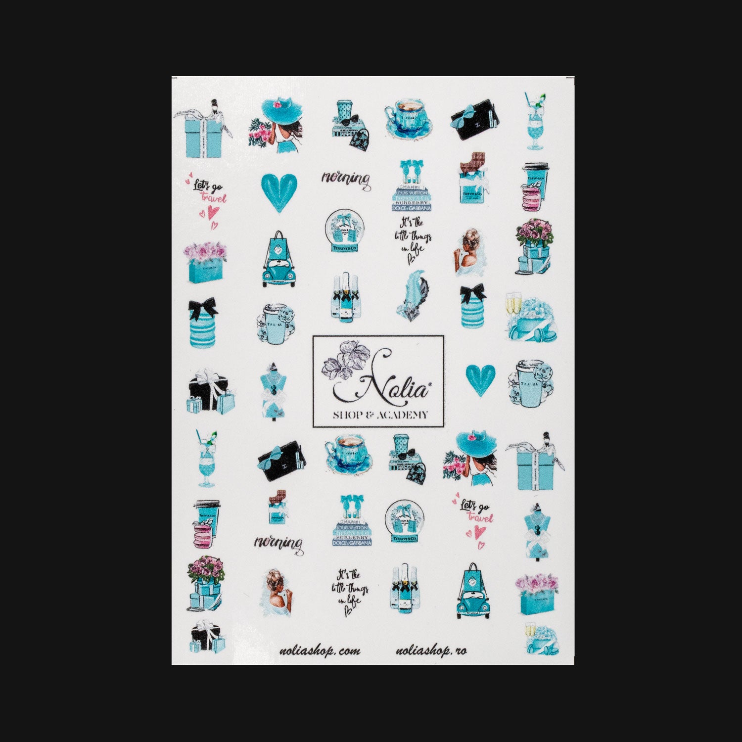 Sticker Nailart - SLD045 - Nail Art Kits & Accessories - noliashop.com 1