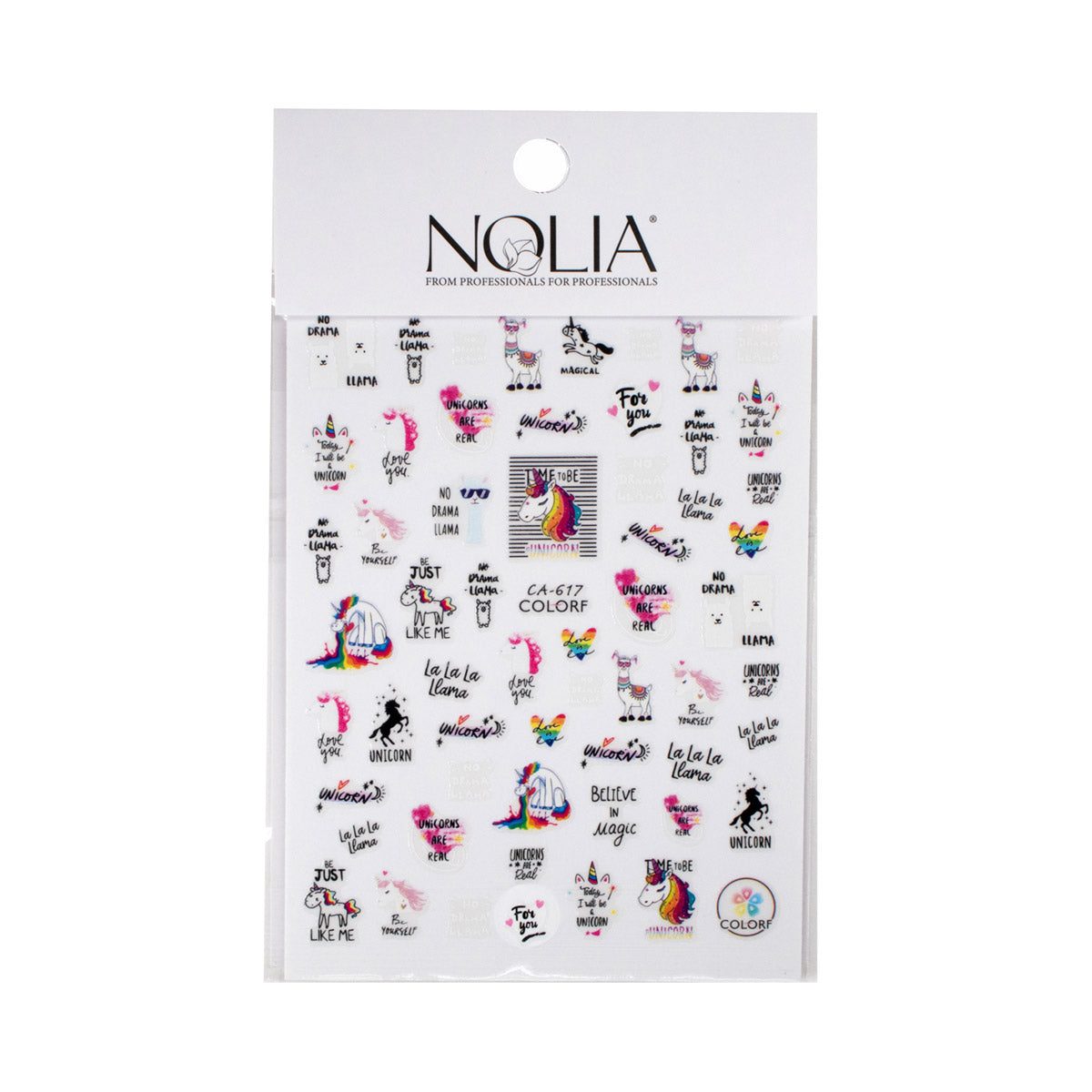 Sticker Nailart - ST001 - Nail Art Kits & Accessories - noliashop.com 1