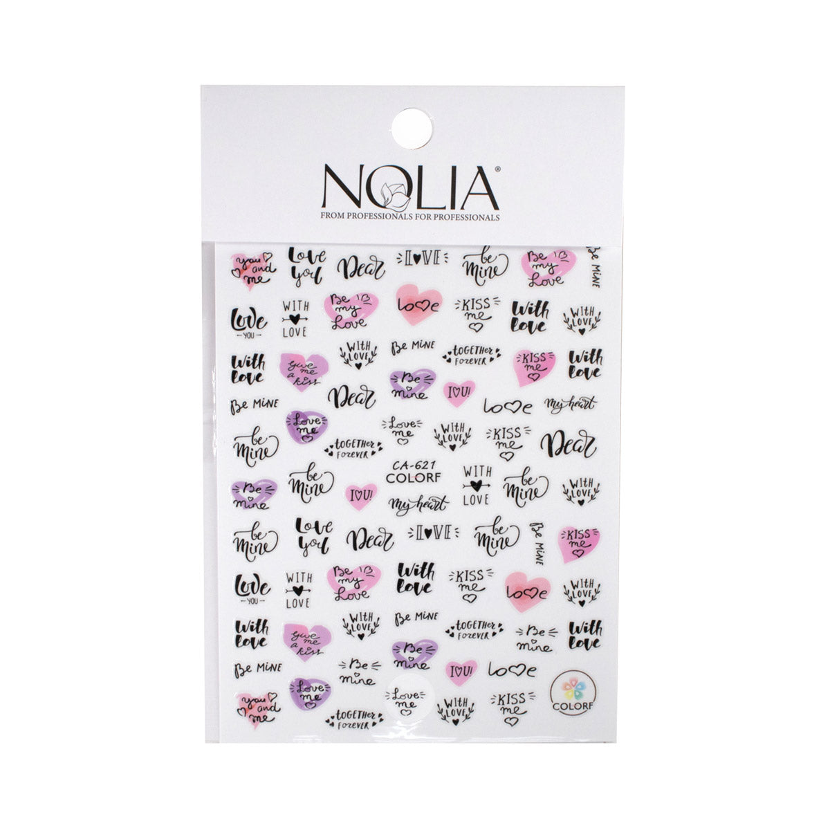 Sticker Nailart - ST003 - Nail Art Kits & Accessories - noliashop.com 1