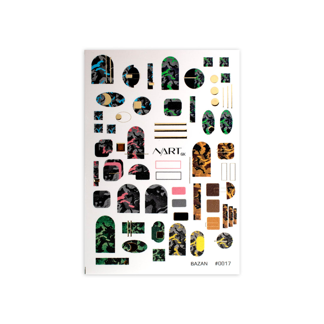 Sticker Nailart - STB0017 - Nail Art Kits &amp; Accessories - noliashop.com 1