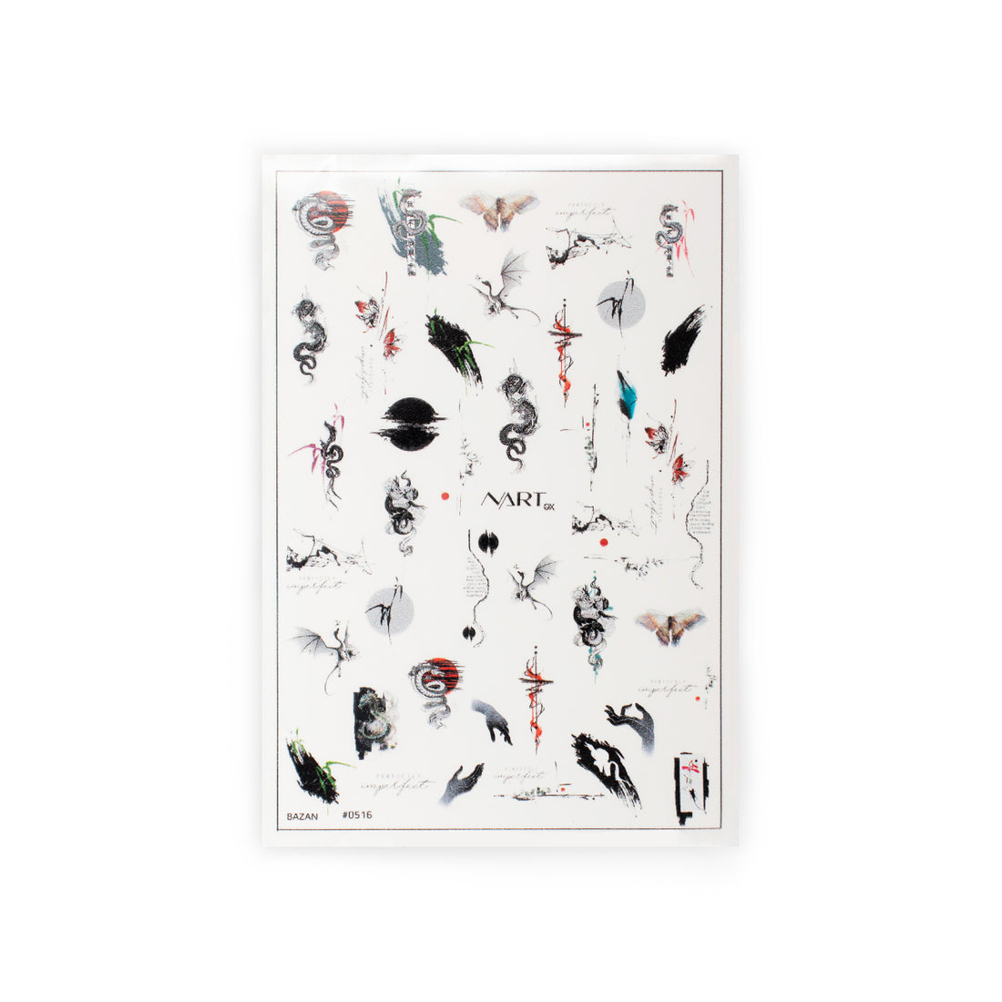 Sticker Nailart BAZAN - STB0516