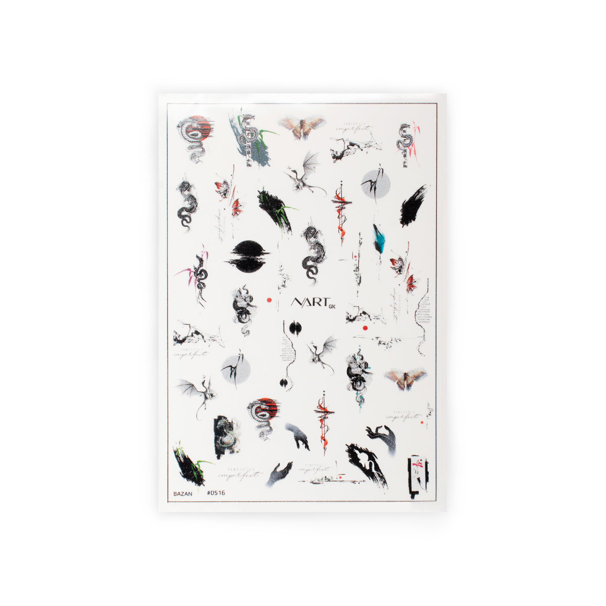 Sticker Nailart BAZAN - STB0516