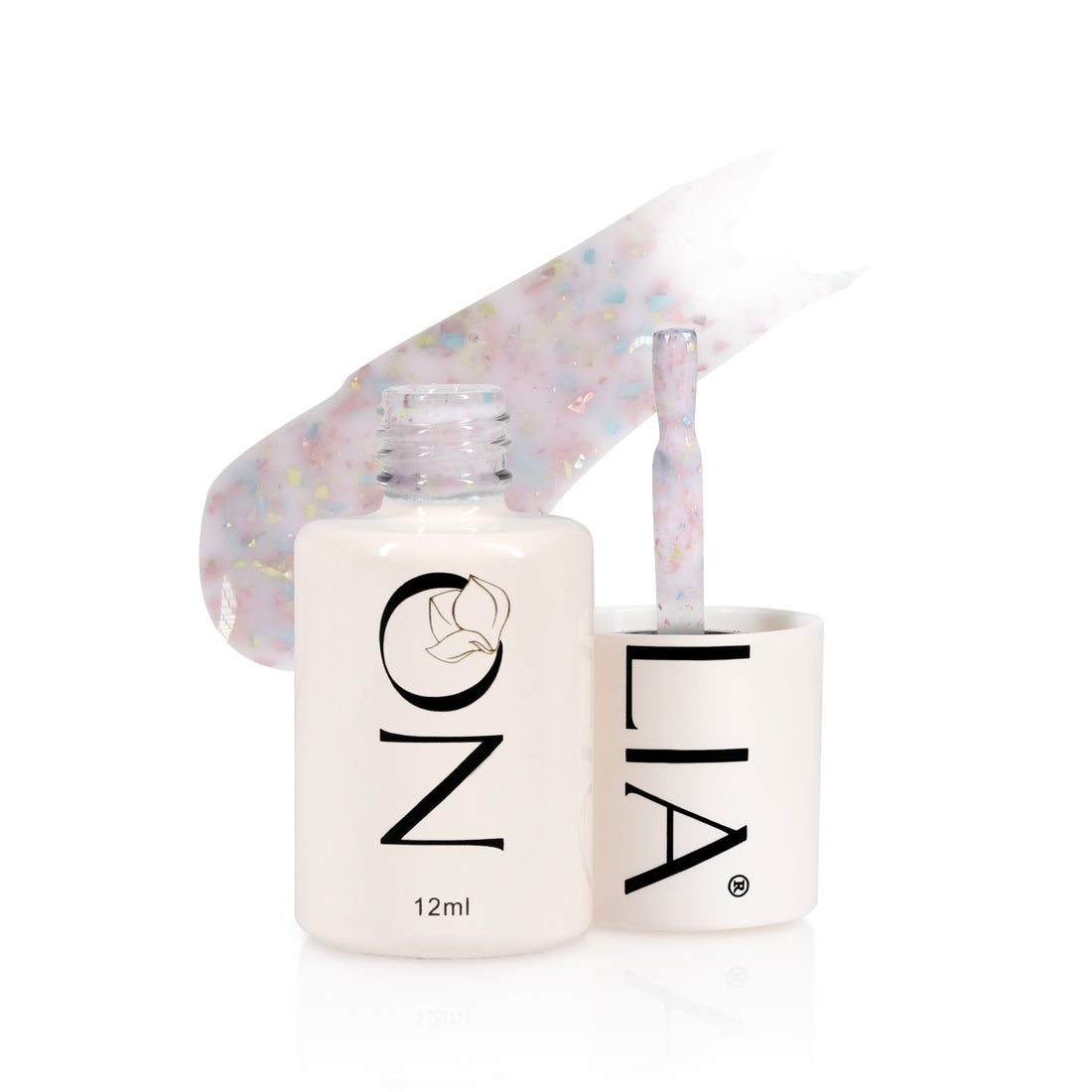 Confetti Rubber Base CRB177- PINK