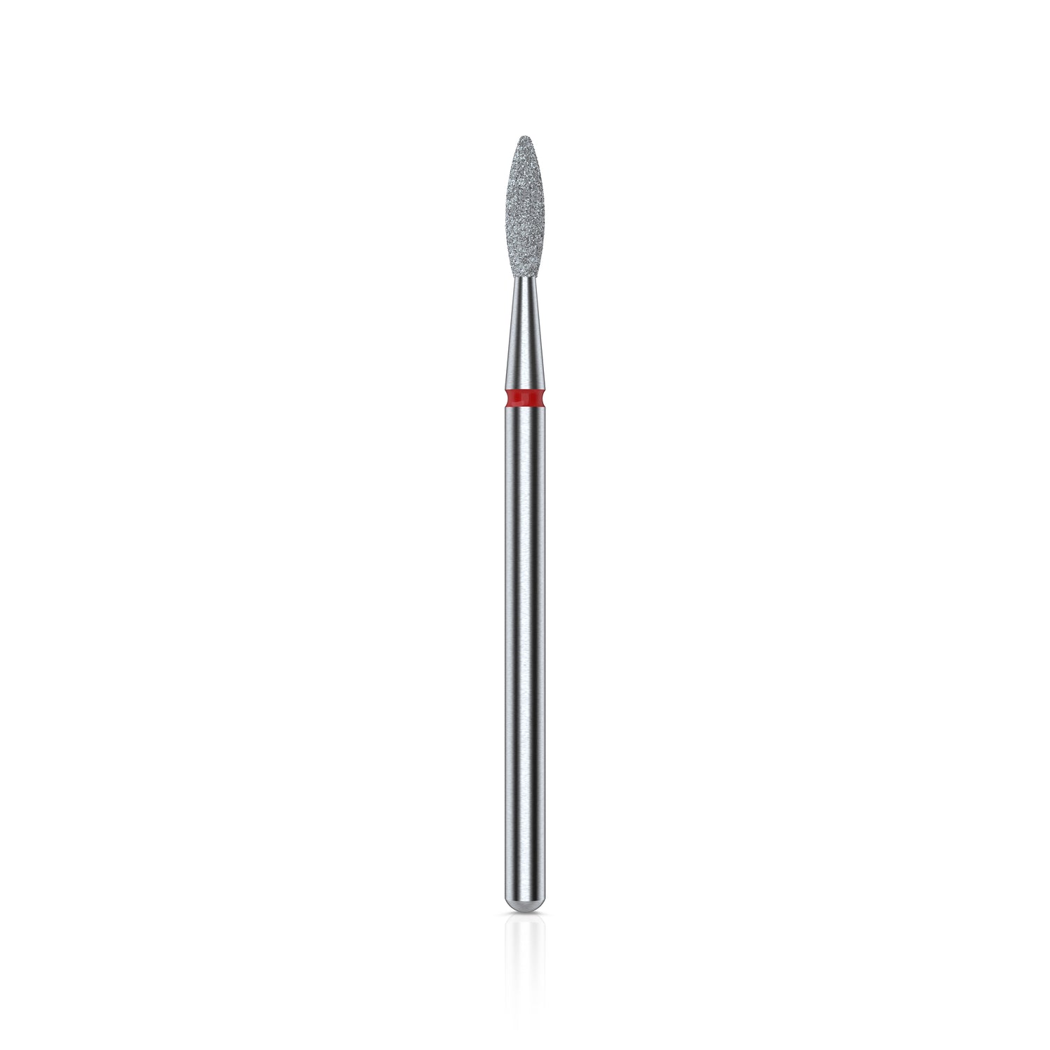 Diamond Nail Drill Bit Flame Red