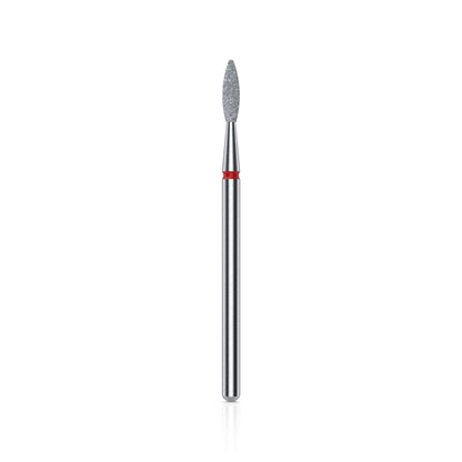 Diamond Nail Drill Bit Flame Red