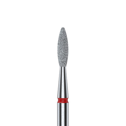 Diamond Nail Drill Bit Flame Red