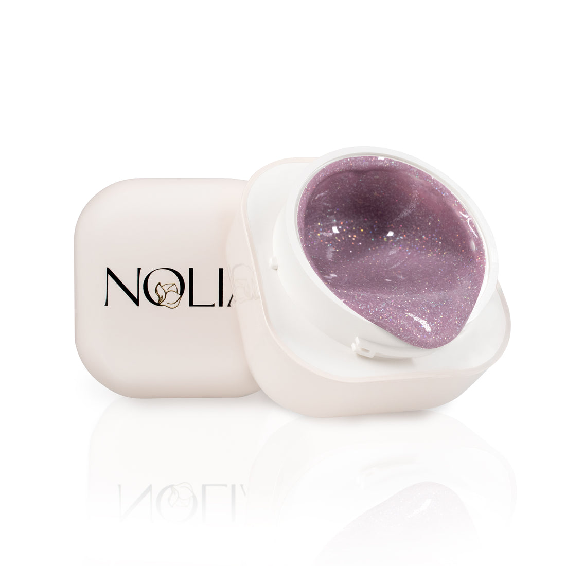 High Cover Gel  HC588 - HOLO NUDE