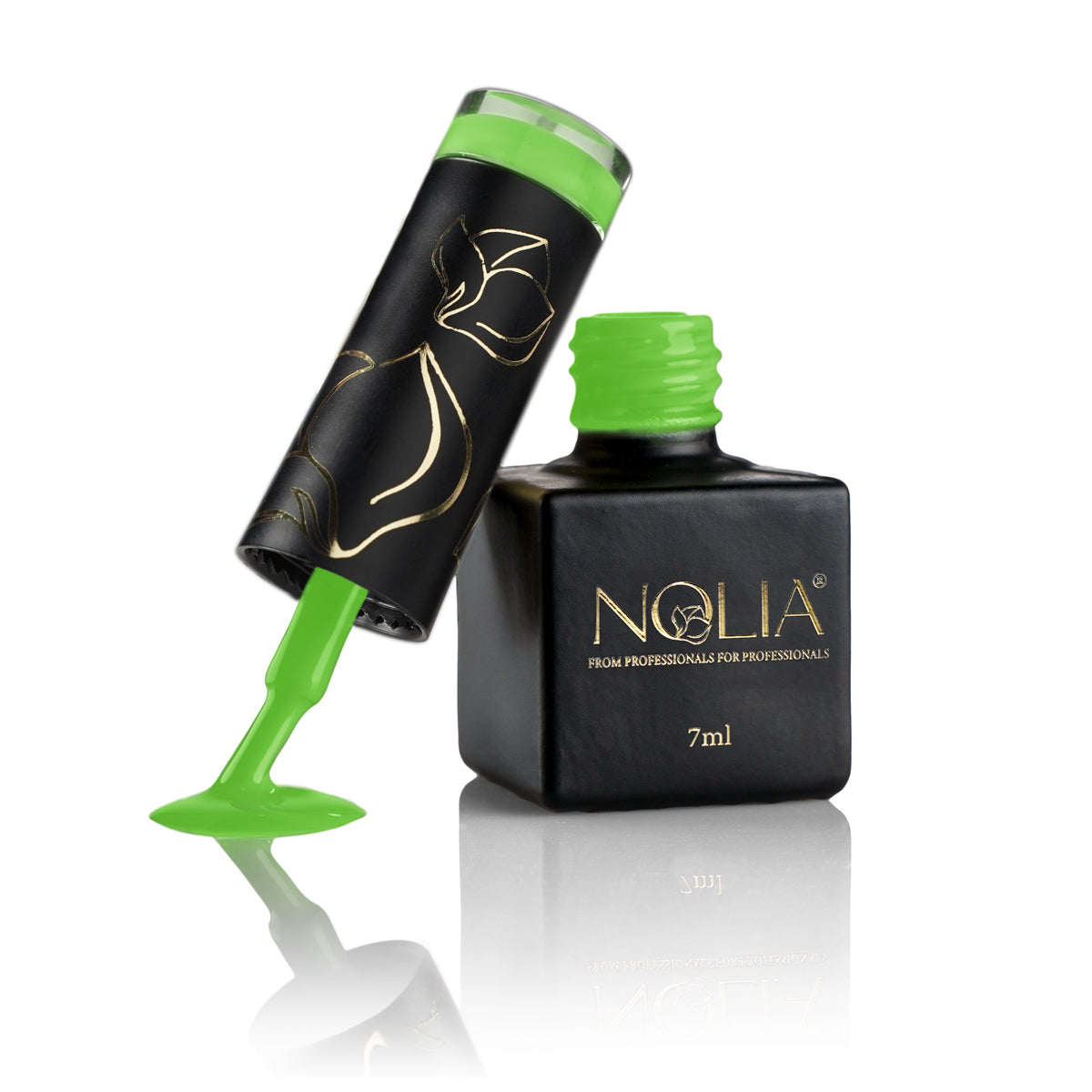 Gellack LU02 - LUMINA GREEN - Nail Polishes - noliashop.com 1