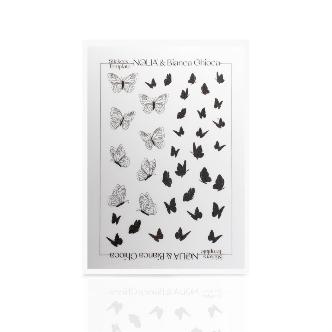 Sticker Templates - Butterflies
